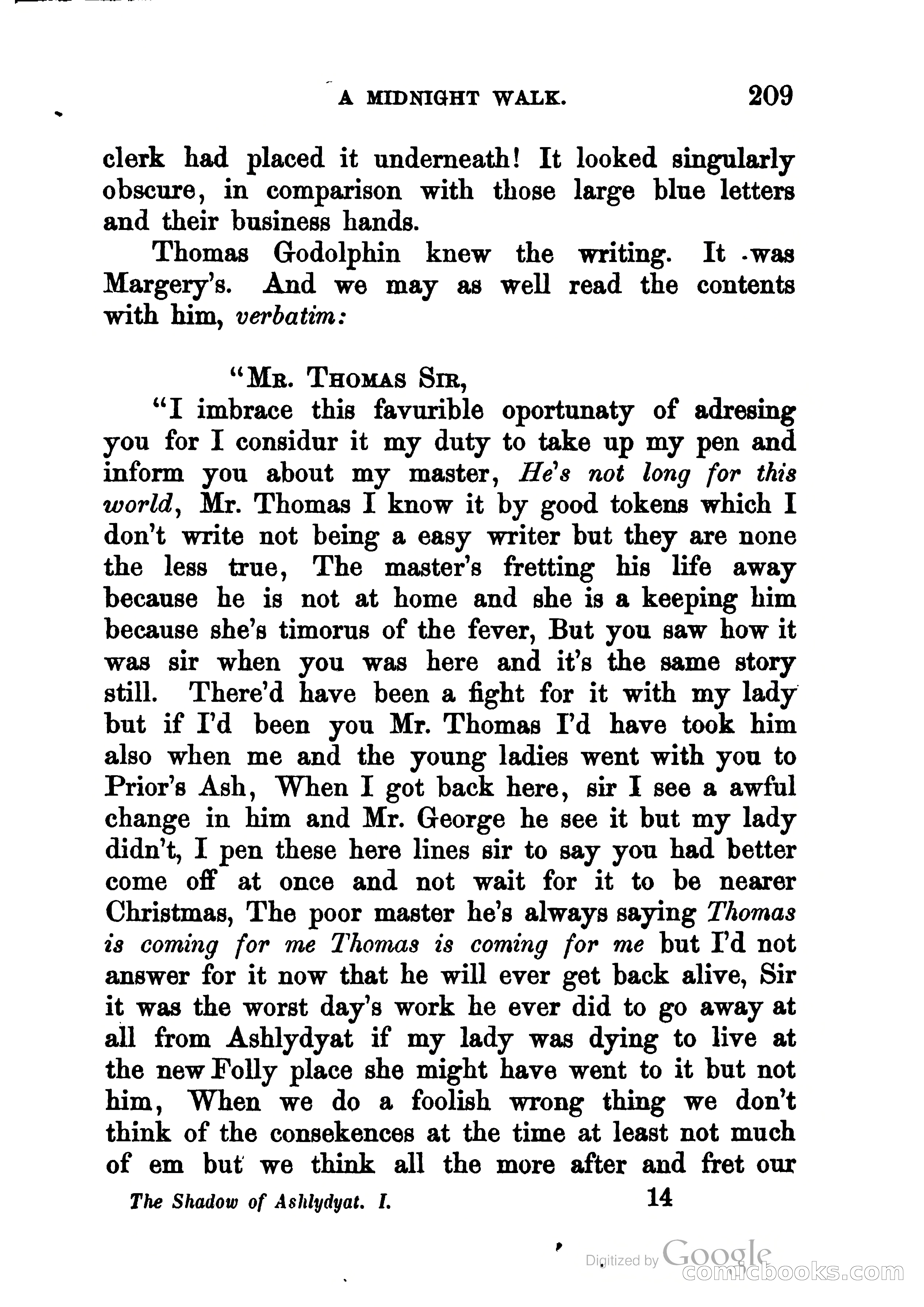 The Shadow of Ashlydyat, Vol. 1 — page 218 of 364