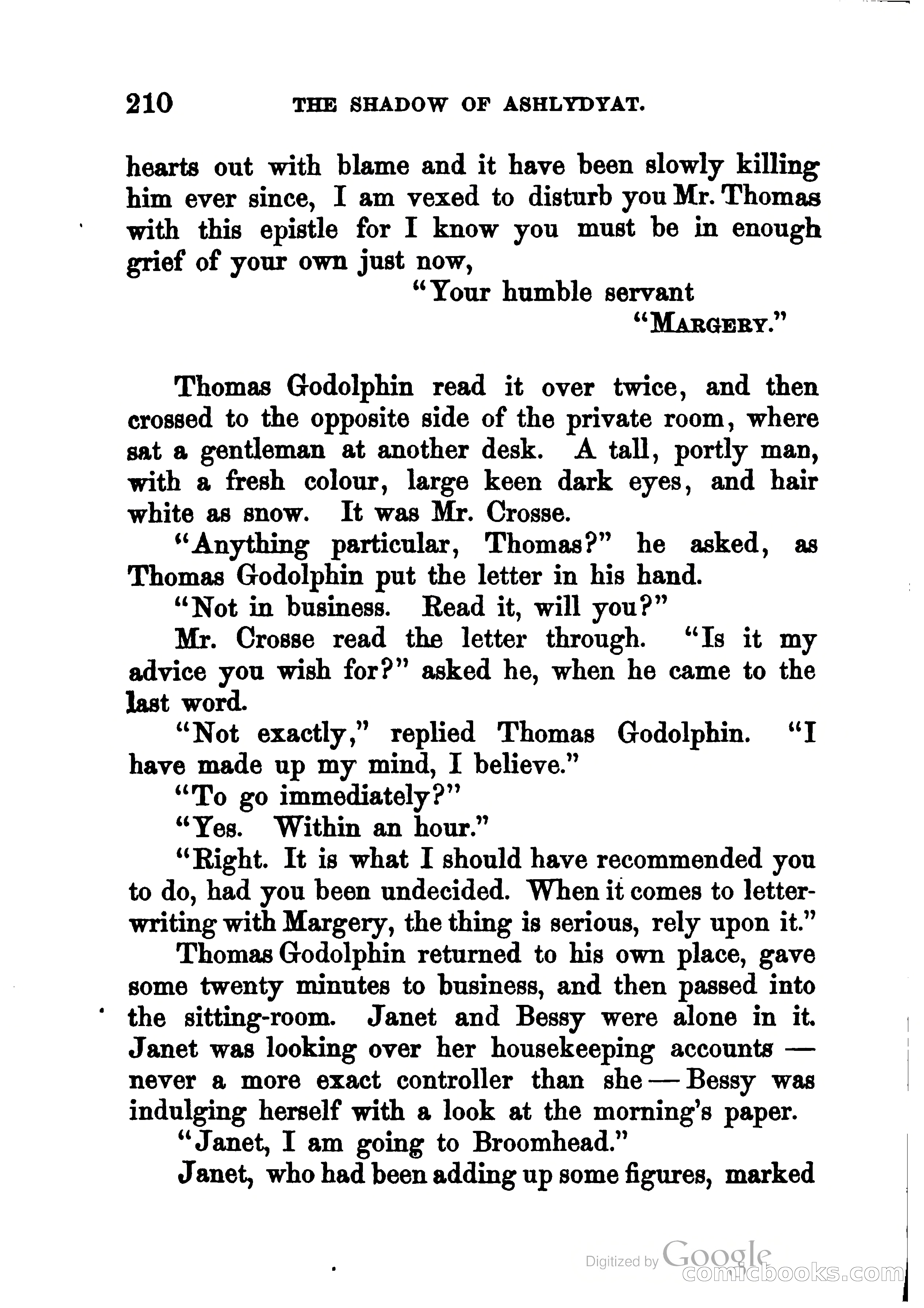 The Shadow of Ashlydyat, Vol. 1 — page 219 of 364