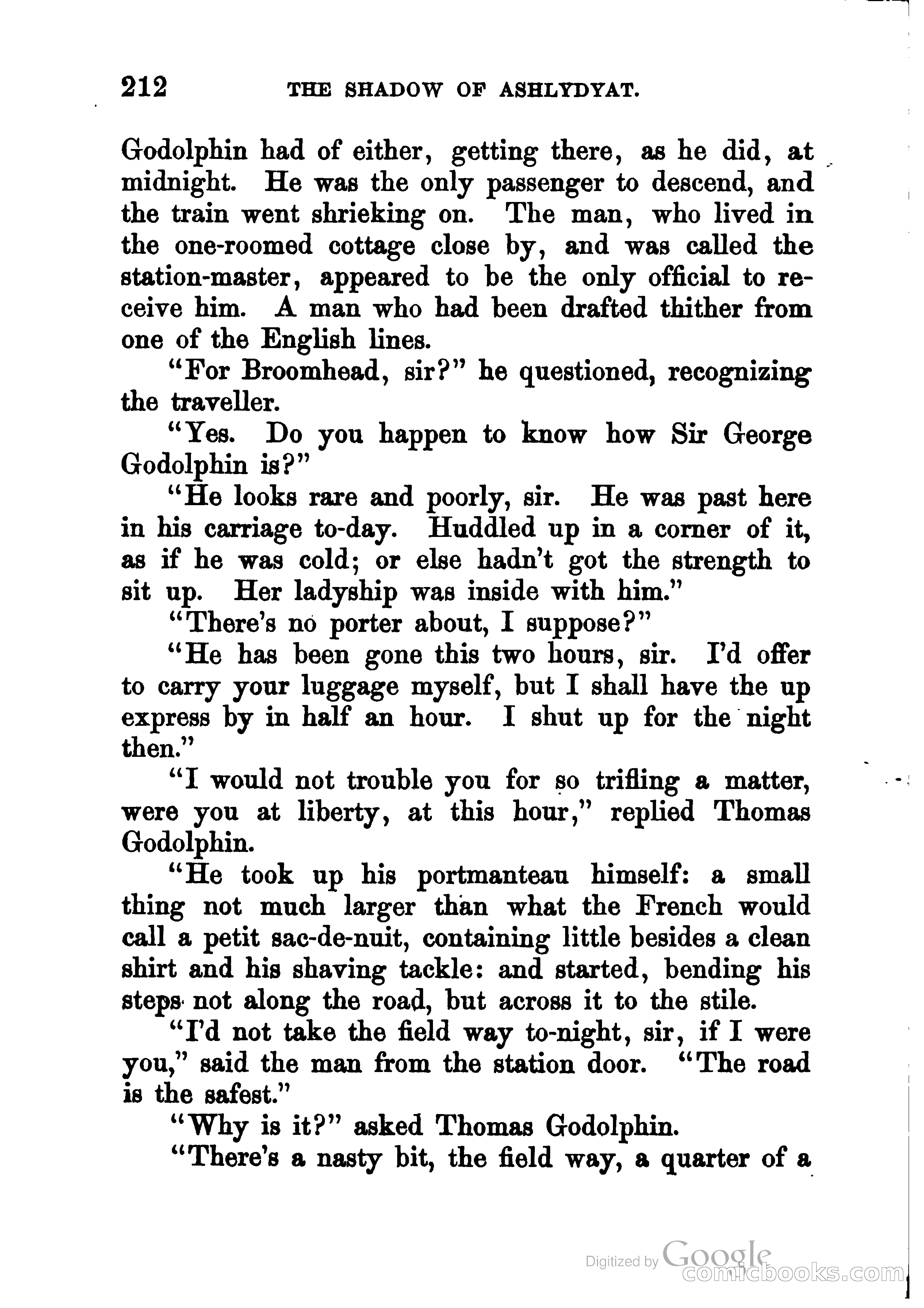 The Shadow of Ashlydyat, Vol. 1 — page 221 of 364