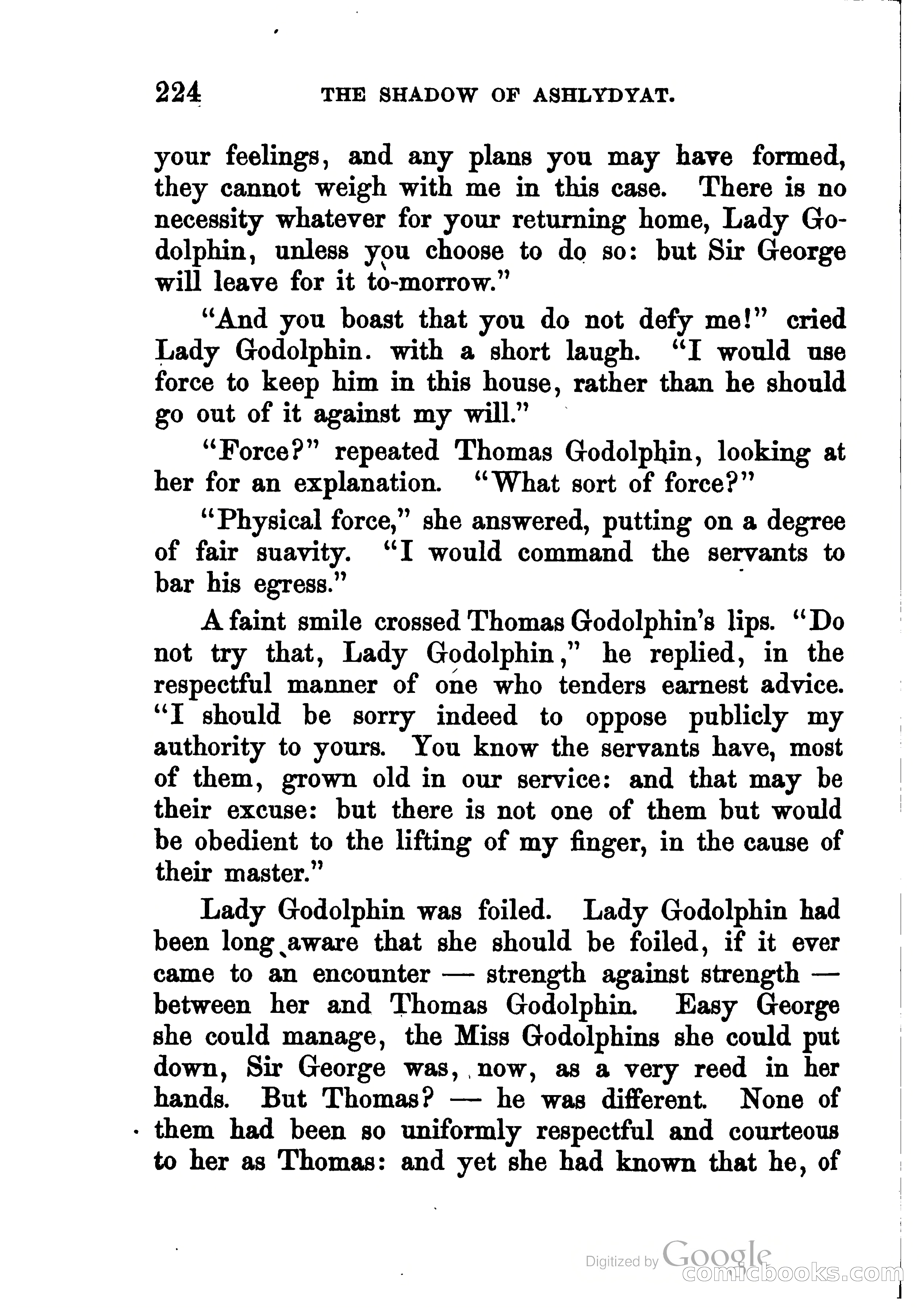 The Shadow of Ashlydyat, Vol. 1 — page 233 of 364