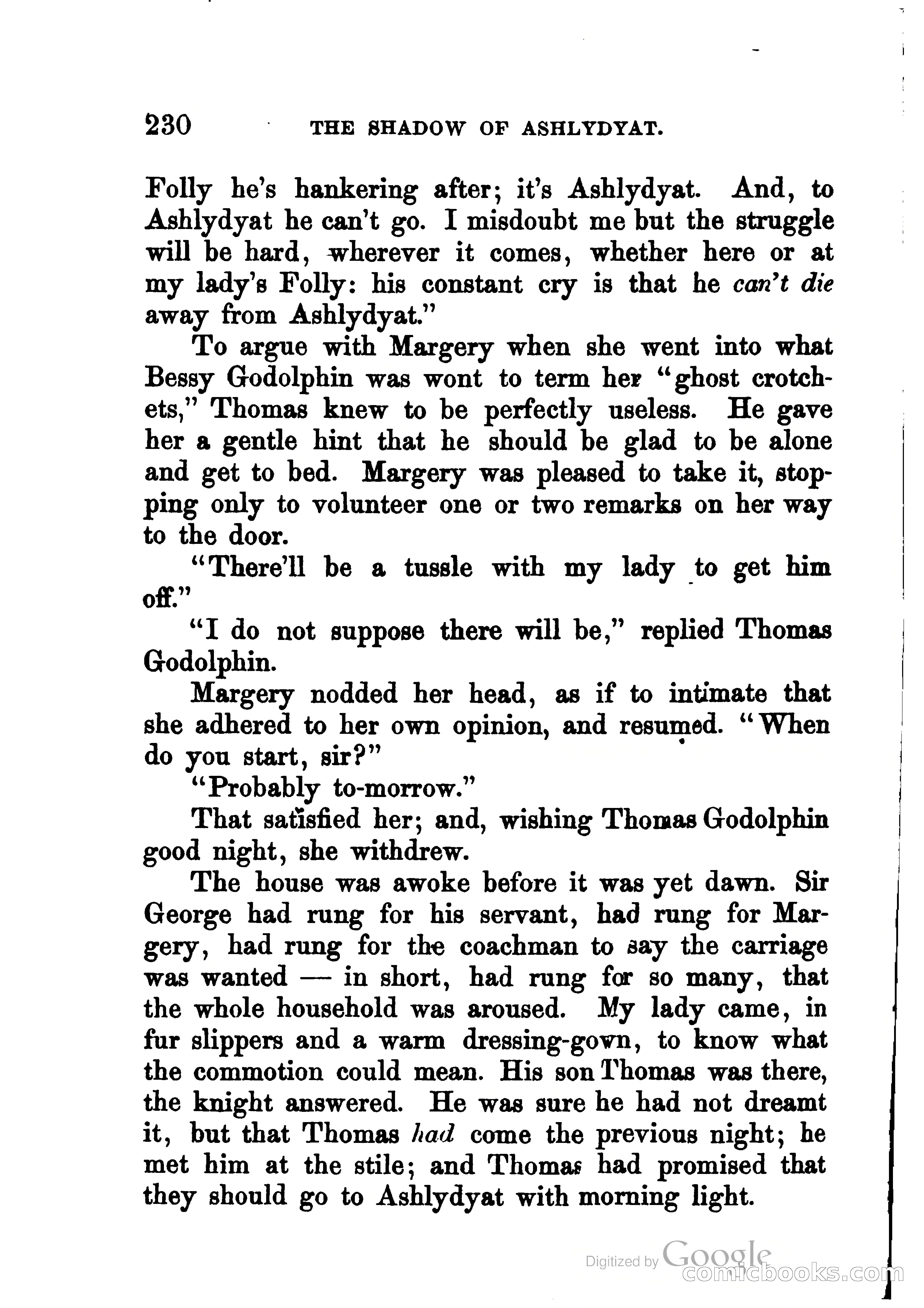 The Shadow of Ashlydyat, Vol. 1 — page 239 of 364