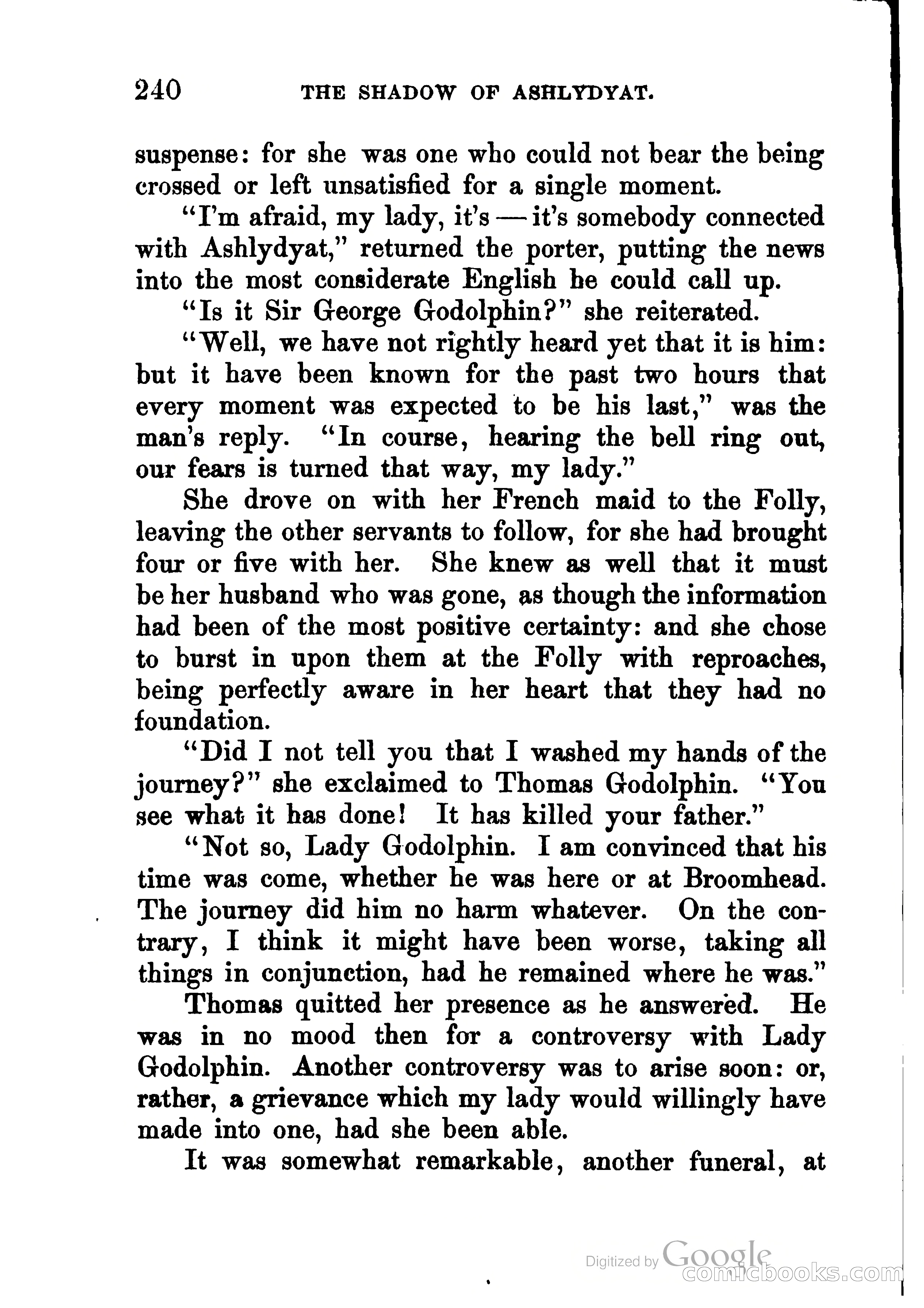 The Shadow of Ashlydyat, Vol. 1 — page 249 of 364