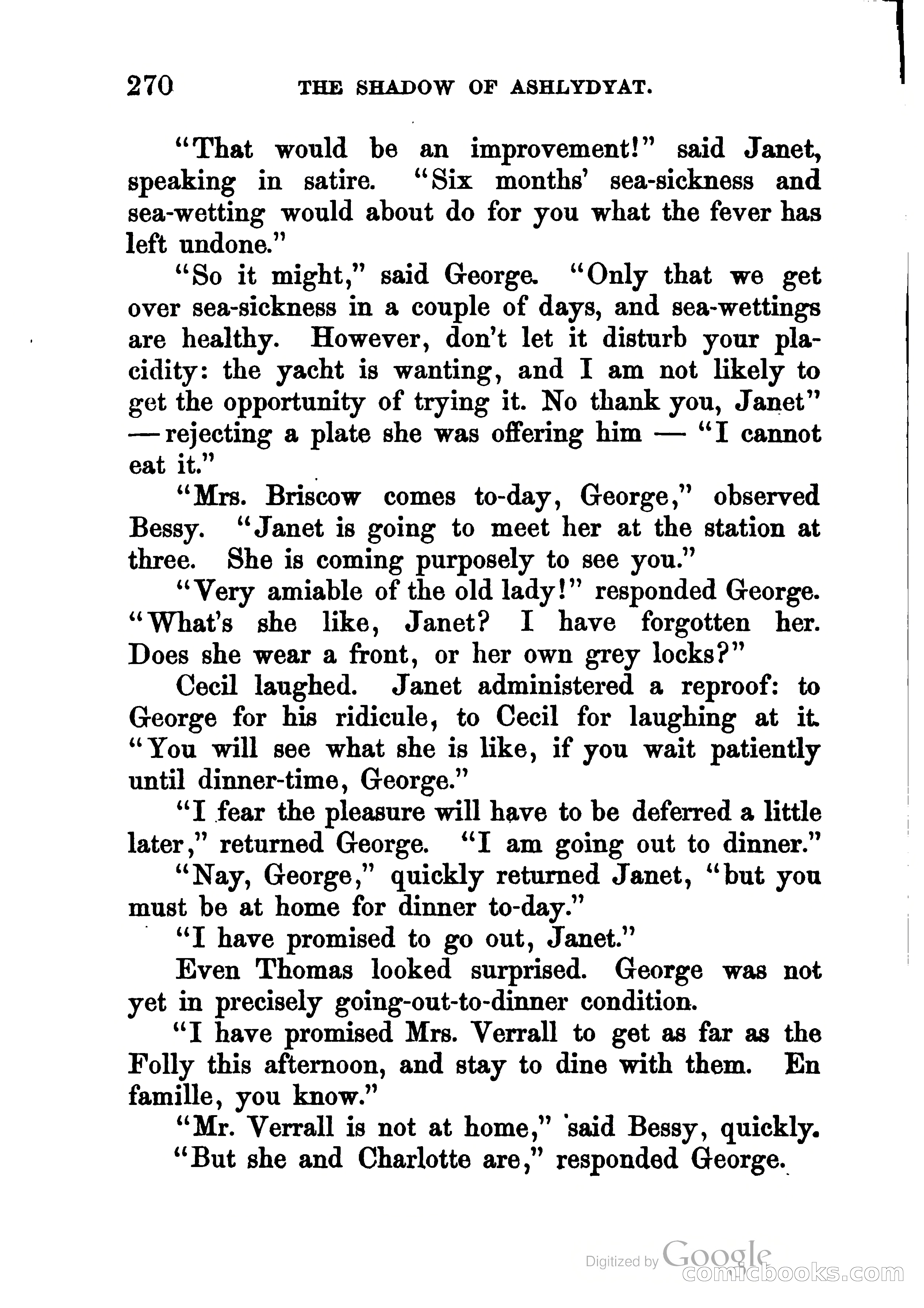 The Shadow of Ashlydyat, Vol. 1 — page 279 of 364