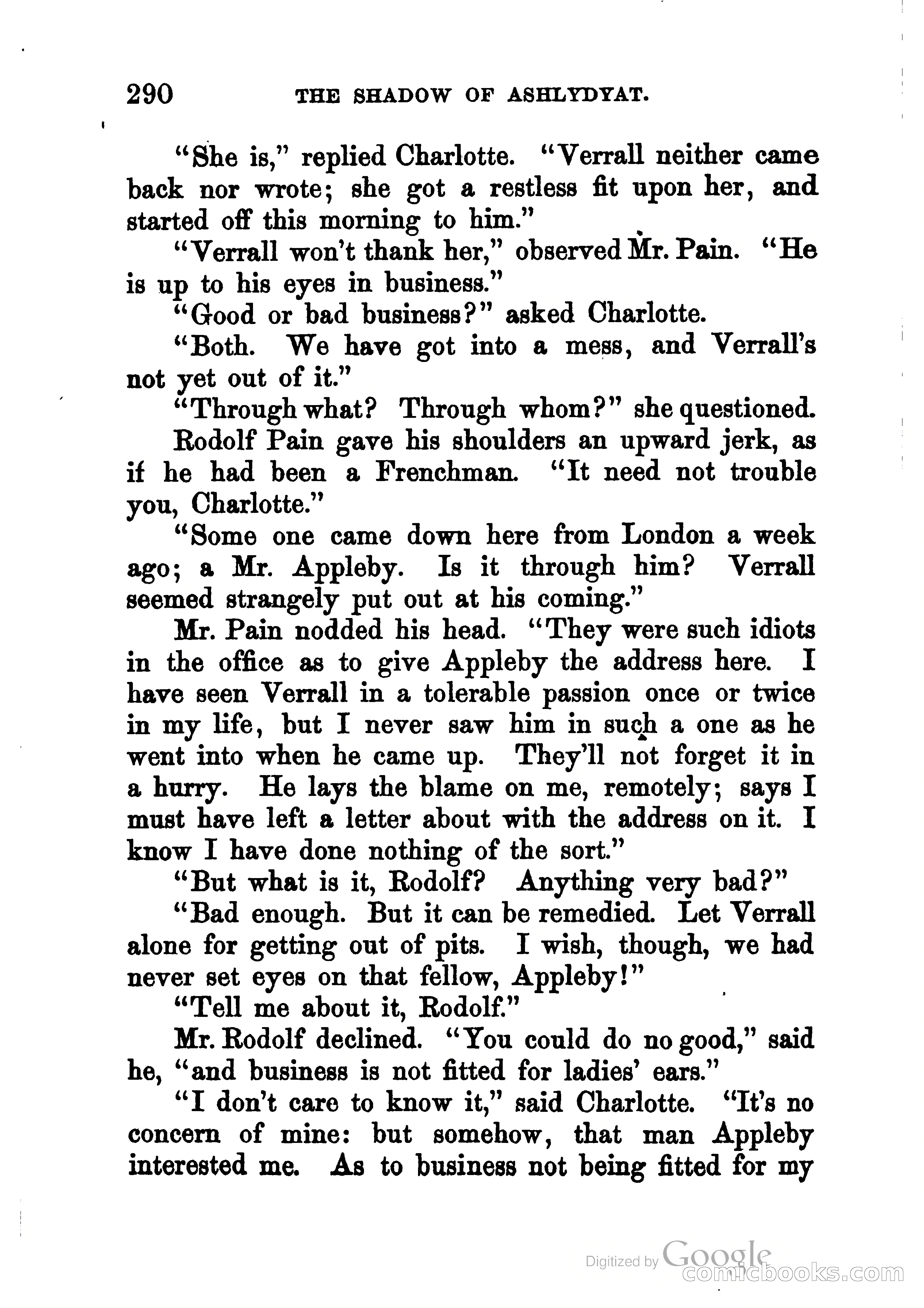 The Shadow of Ashlydyat, Vol. 1 — page 299 of 364