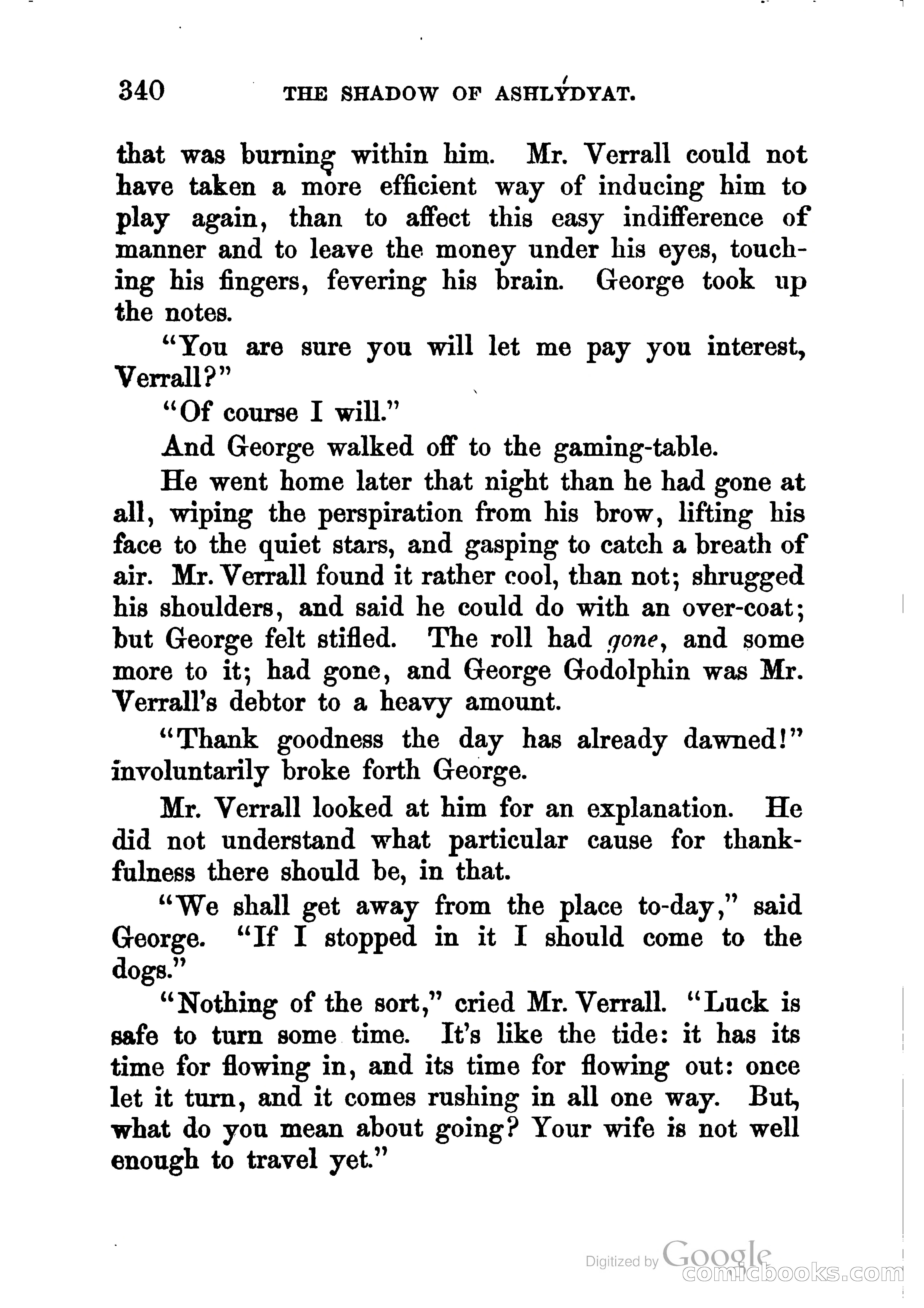 The Shadow of Ashlydyat, Vol. 1 — page 349 of 364