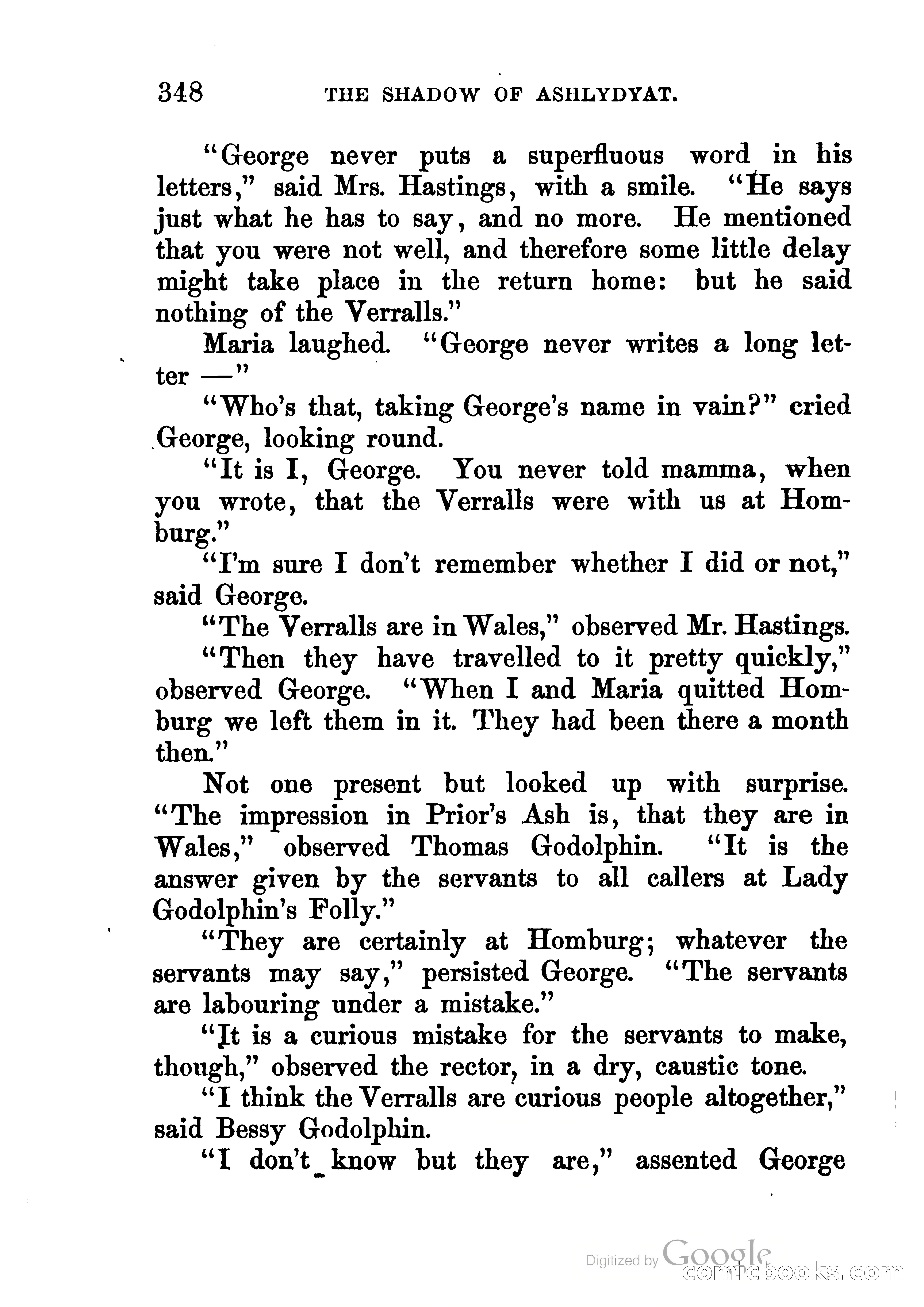 The Shadow of Ashlydyat, Vol. 1 — page 357 of 364