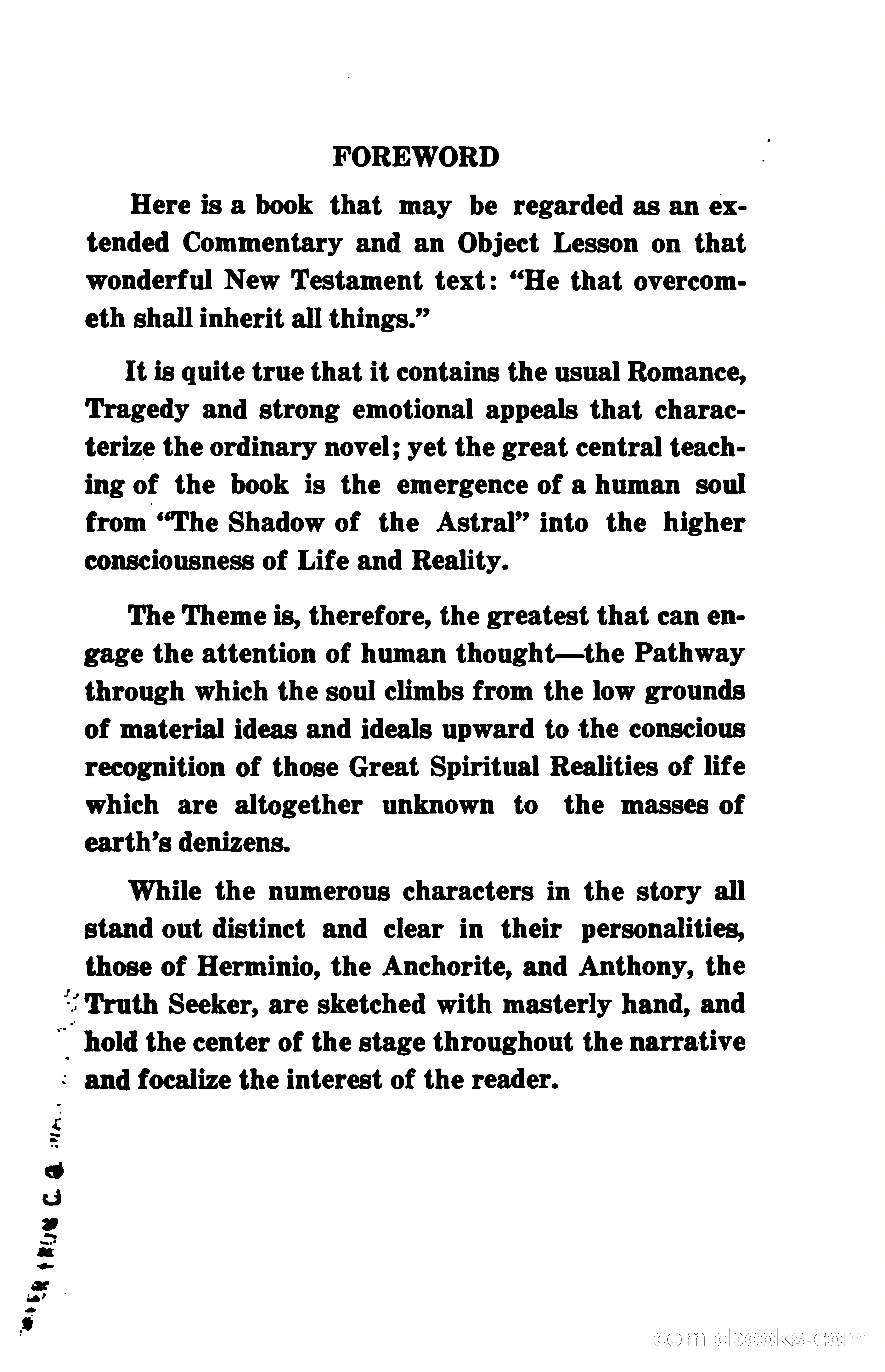 The Shadow of the Astral: A Mystic Narrative — page 10 of 344