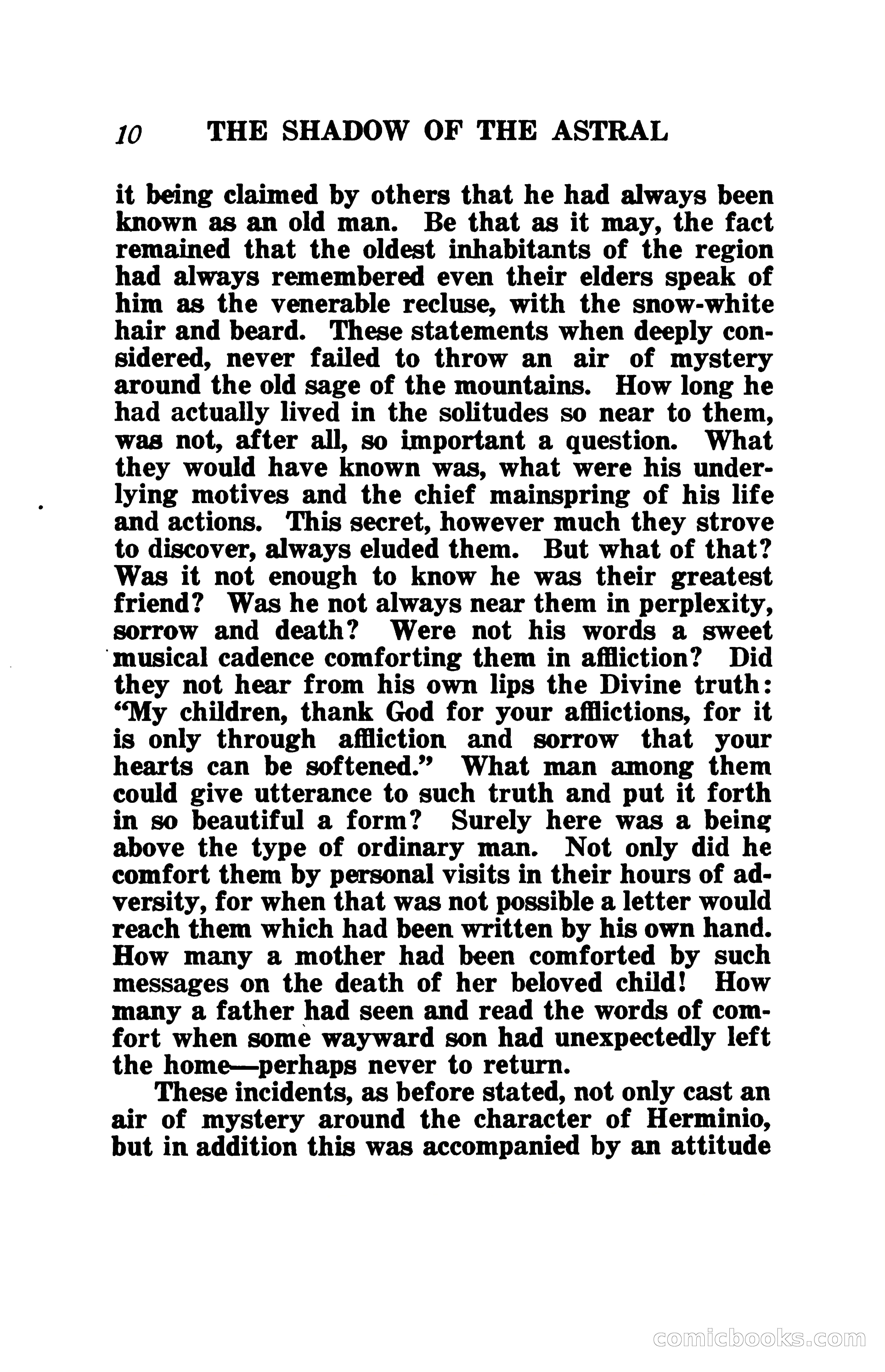 The Shadow of the Astral: A Mystic Narrative — page 17 of 344