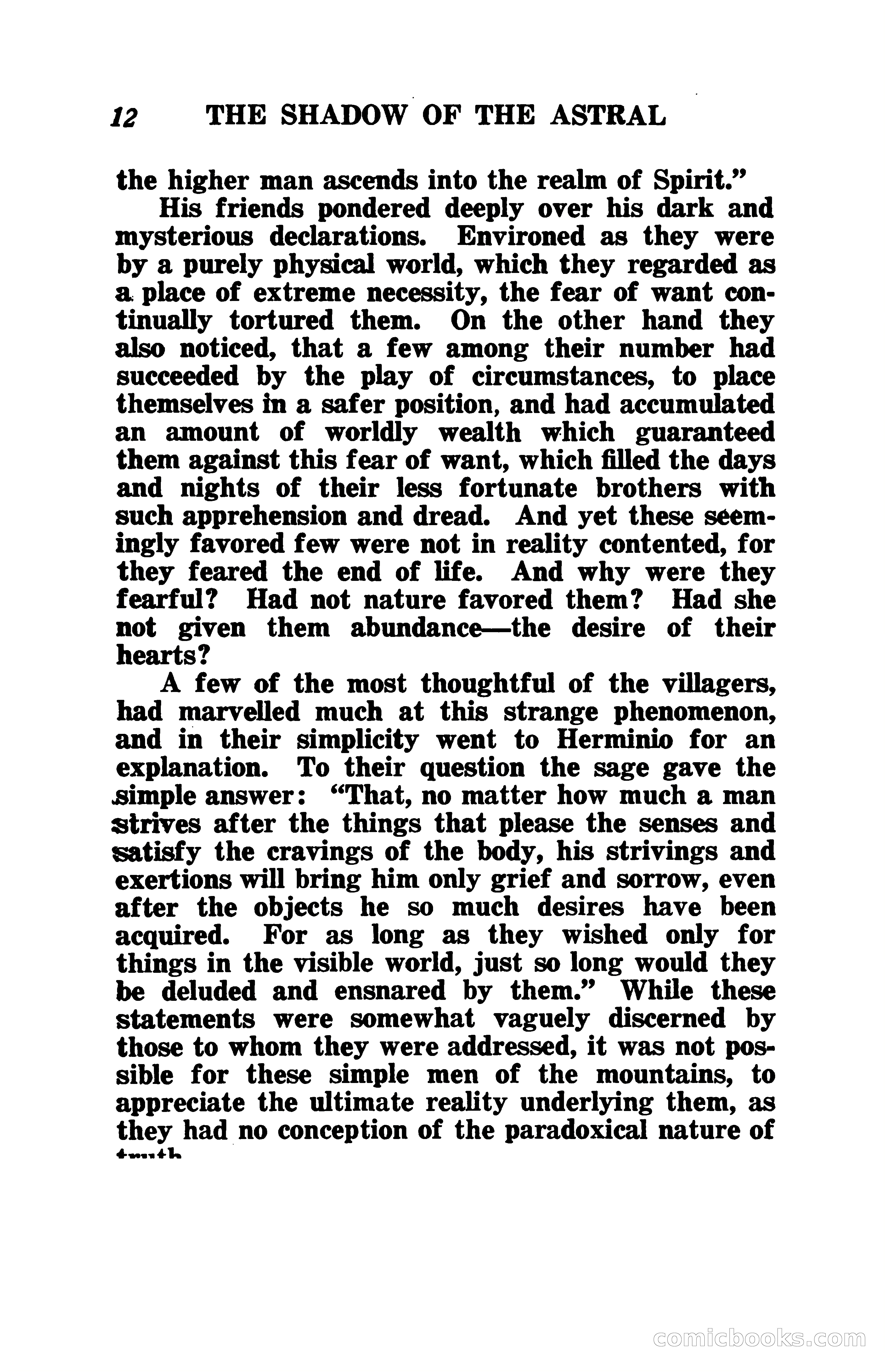 The Shadow of the Astral: A Mystic Narrative — page 19 of 344