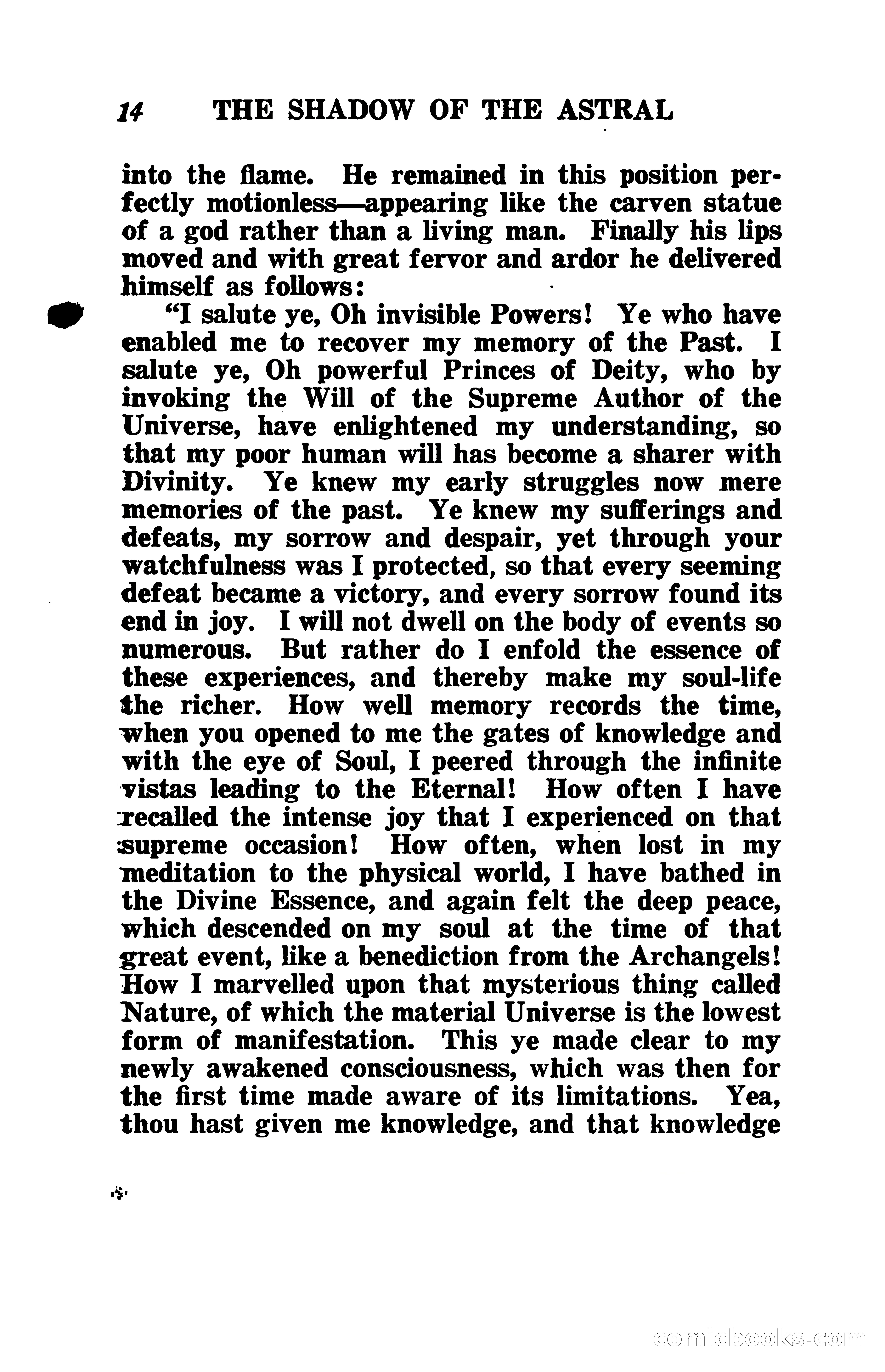 The Shadow of the Astral: A Mystic Narrative — page 21 of 344