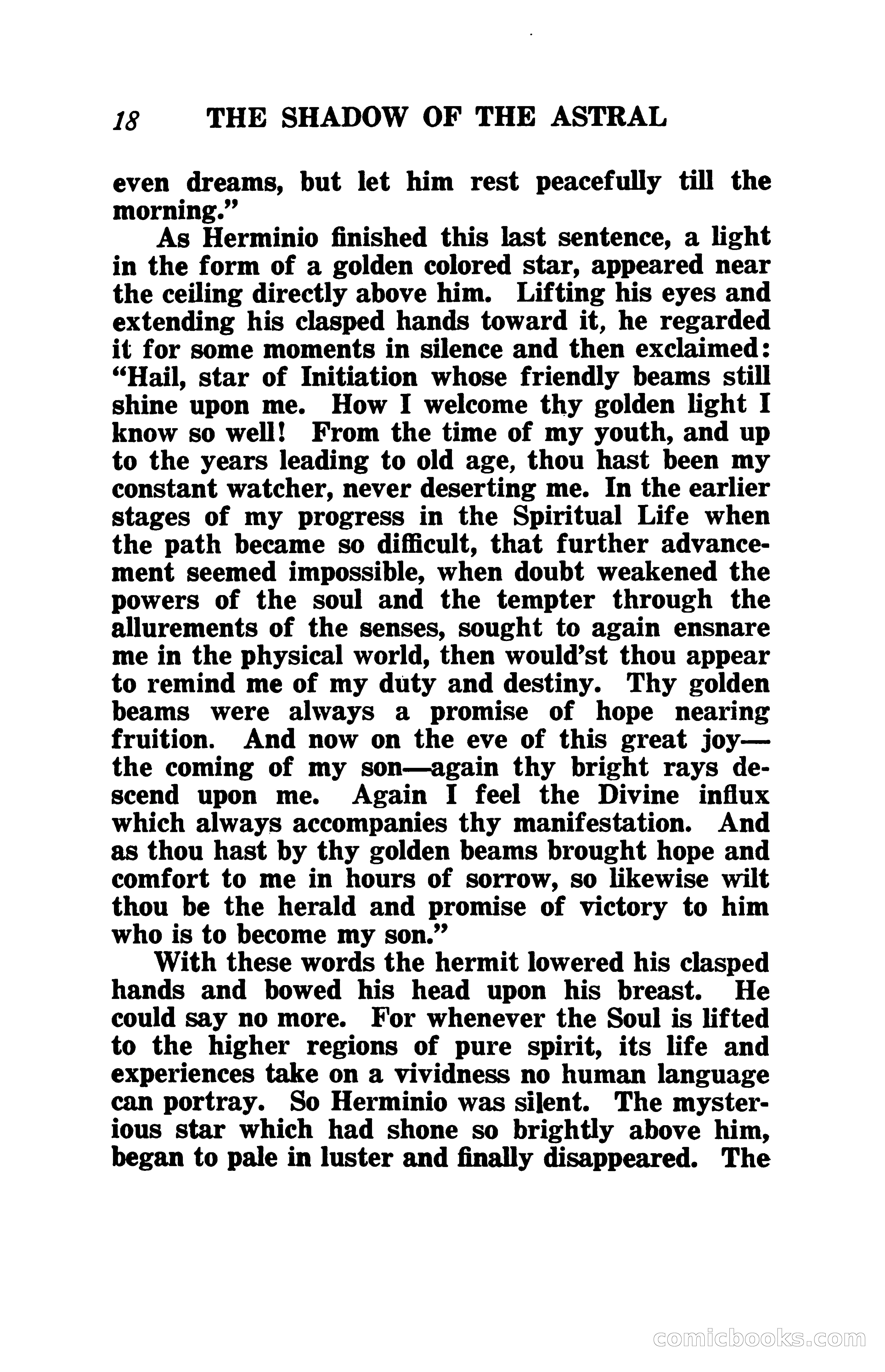 The Shadow of the Astral: A Mystic Narrative — page 25 of 344