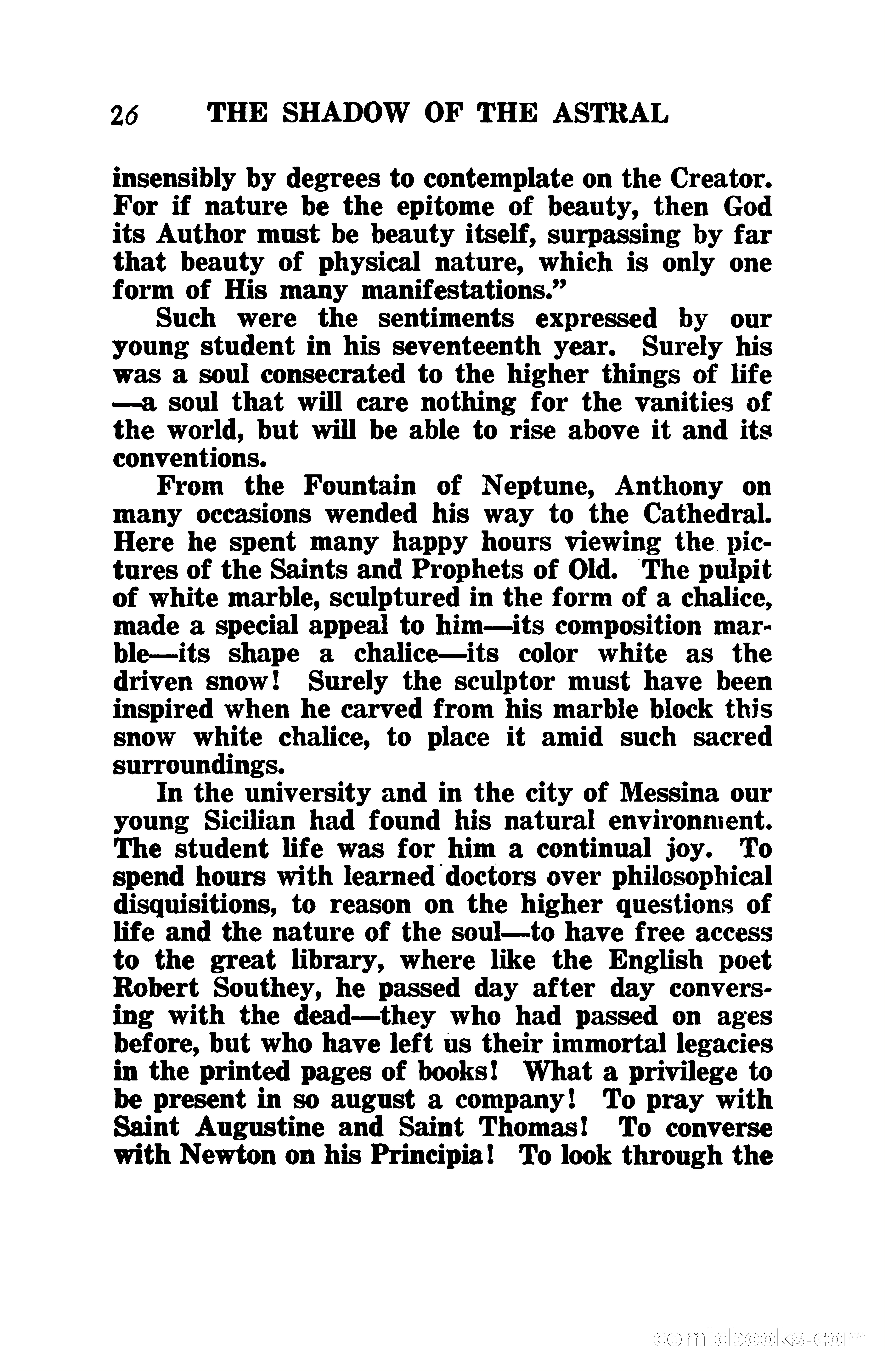 The Shadow of the Astral: A Mystic Narrative — page 33 of 344