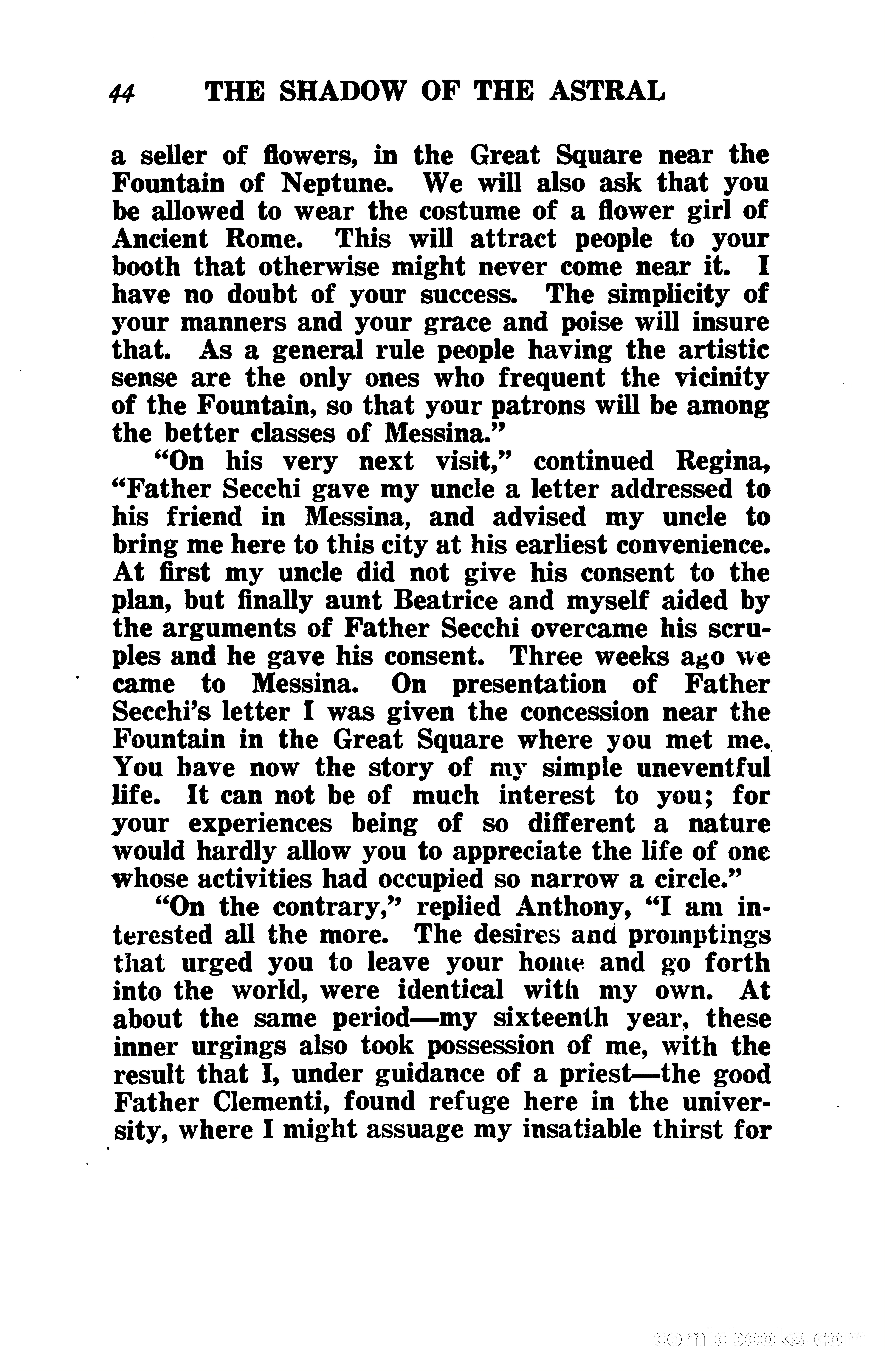 The Shadow of the Astral: A Mystic Narrative — page 51 of 344