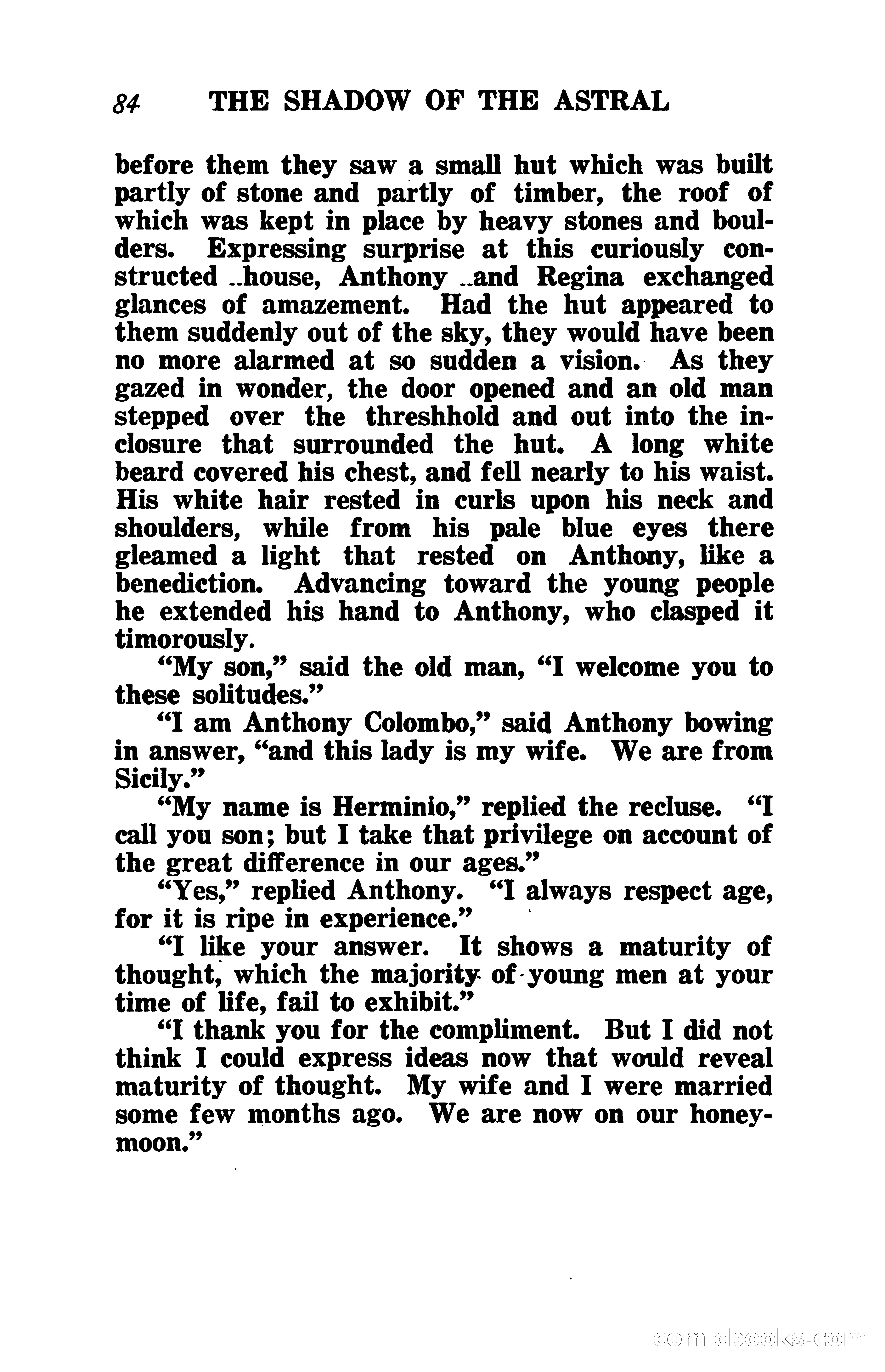 The Shadow of the Astral: A Mystic Narrative — page 91 of 344