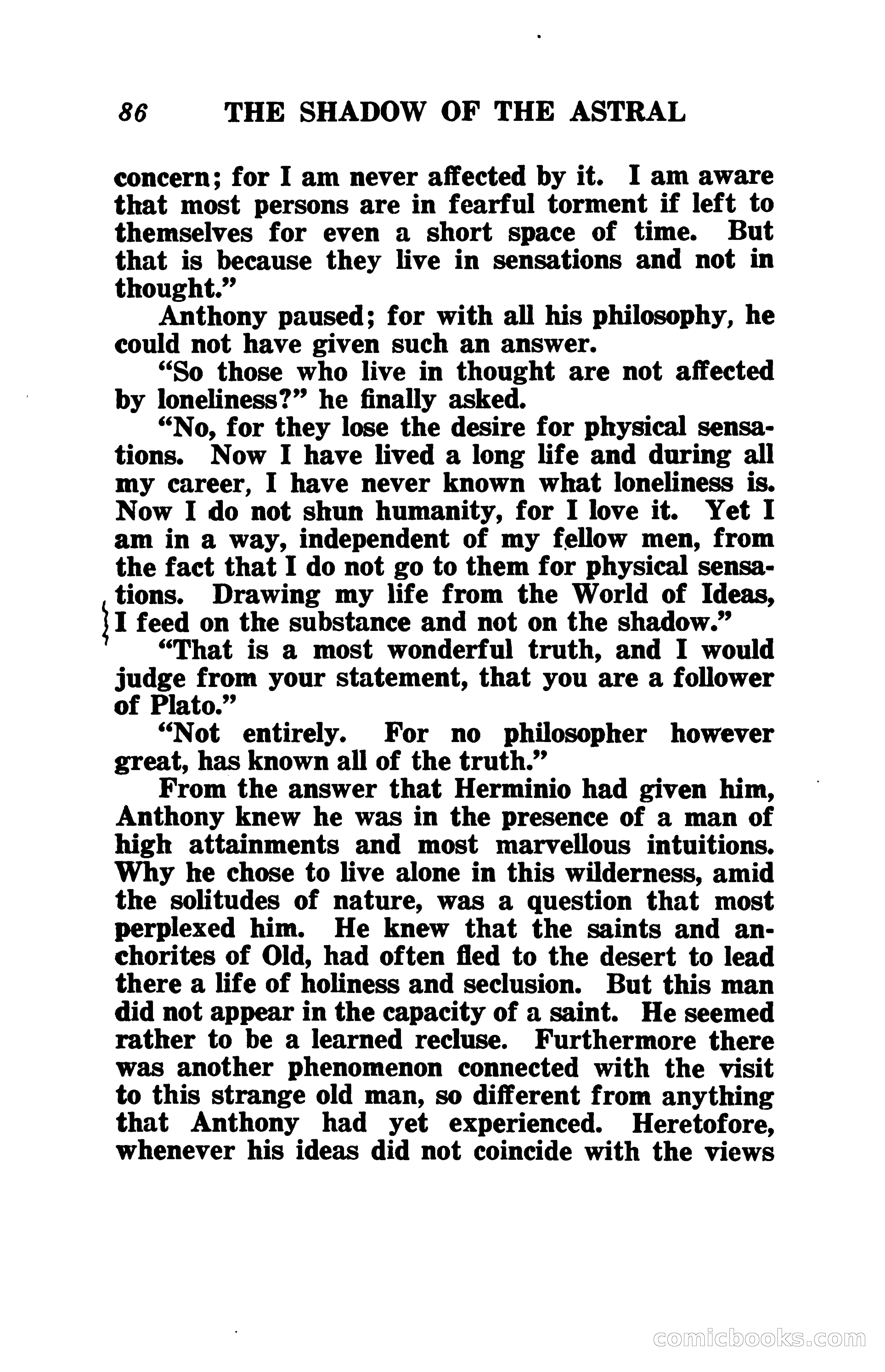 The Shadow of the Astral: A Mystic Narrative — page 93 of 344