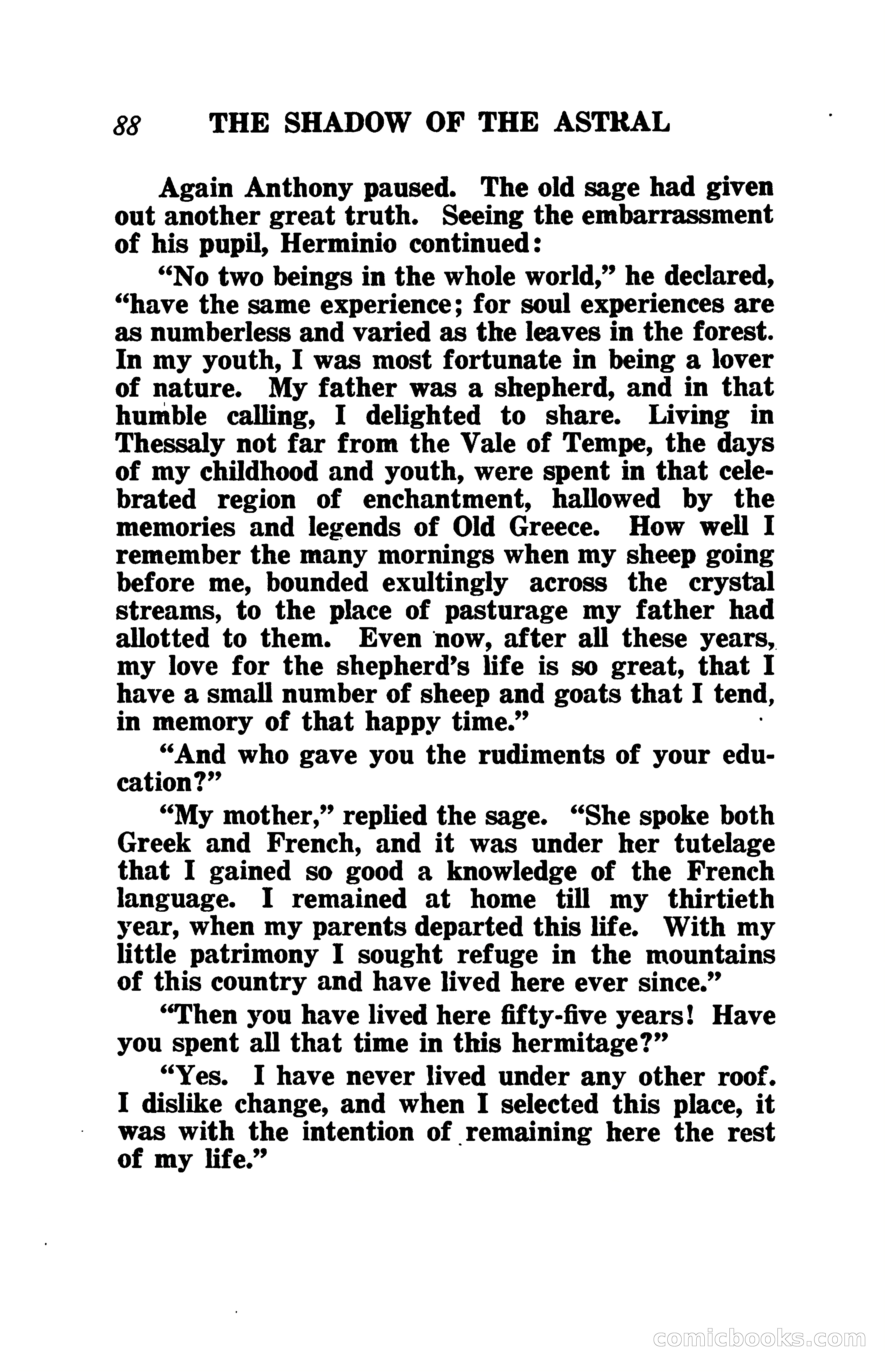 The Shadow of the Astral: A Mystic Narrative — page 95 of 344