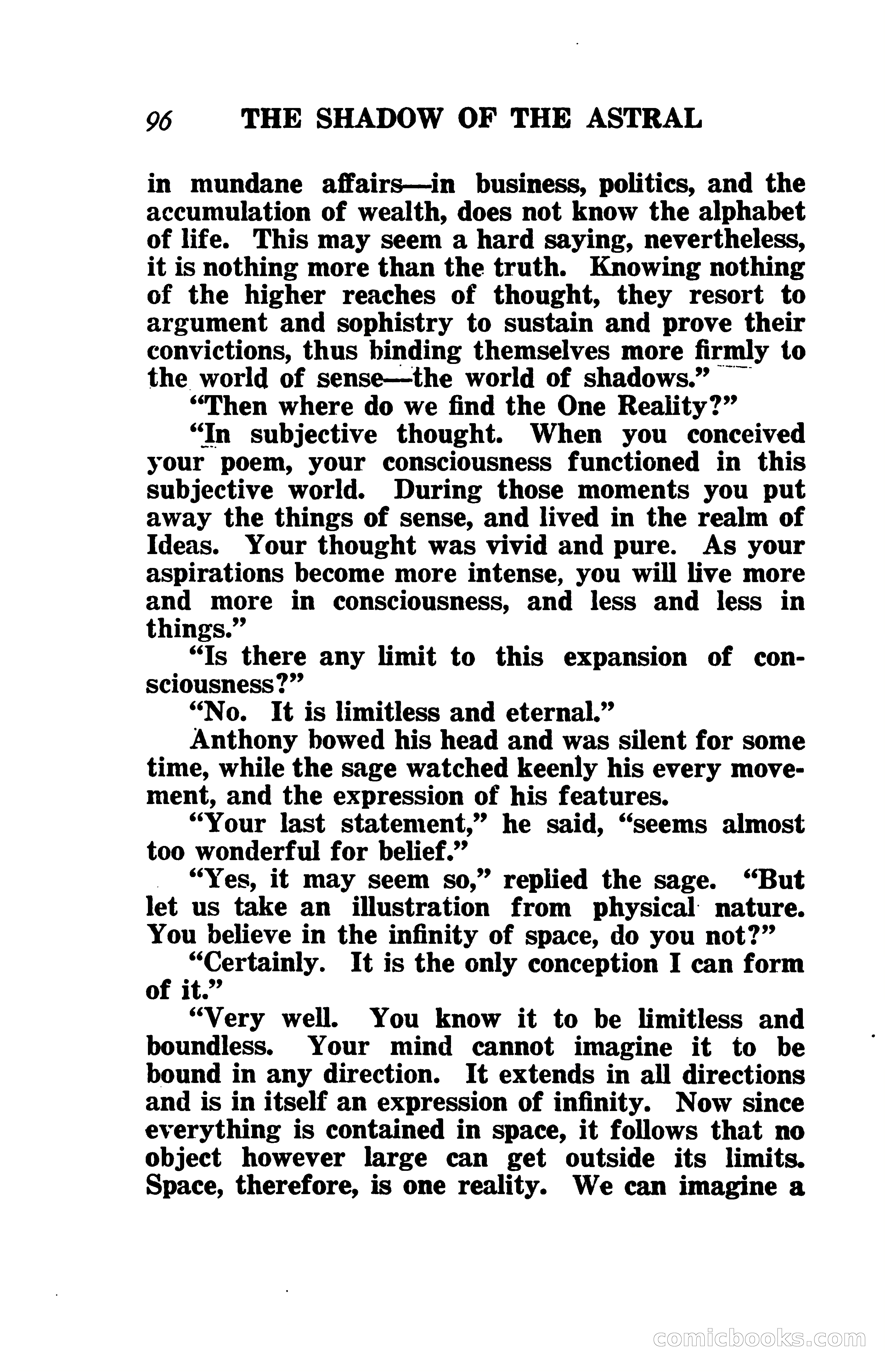The Shadow of the Astral: A Mystic Narrative — page 103 of 344