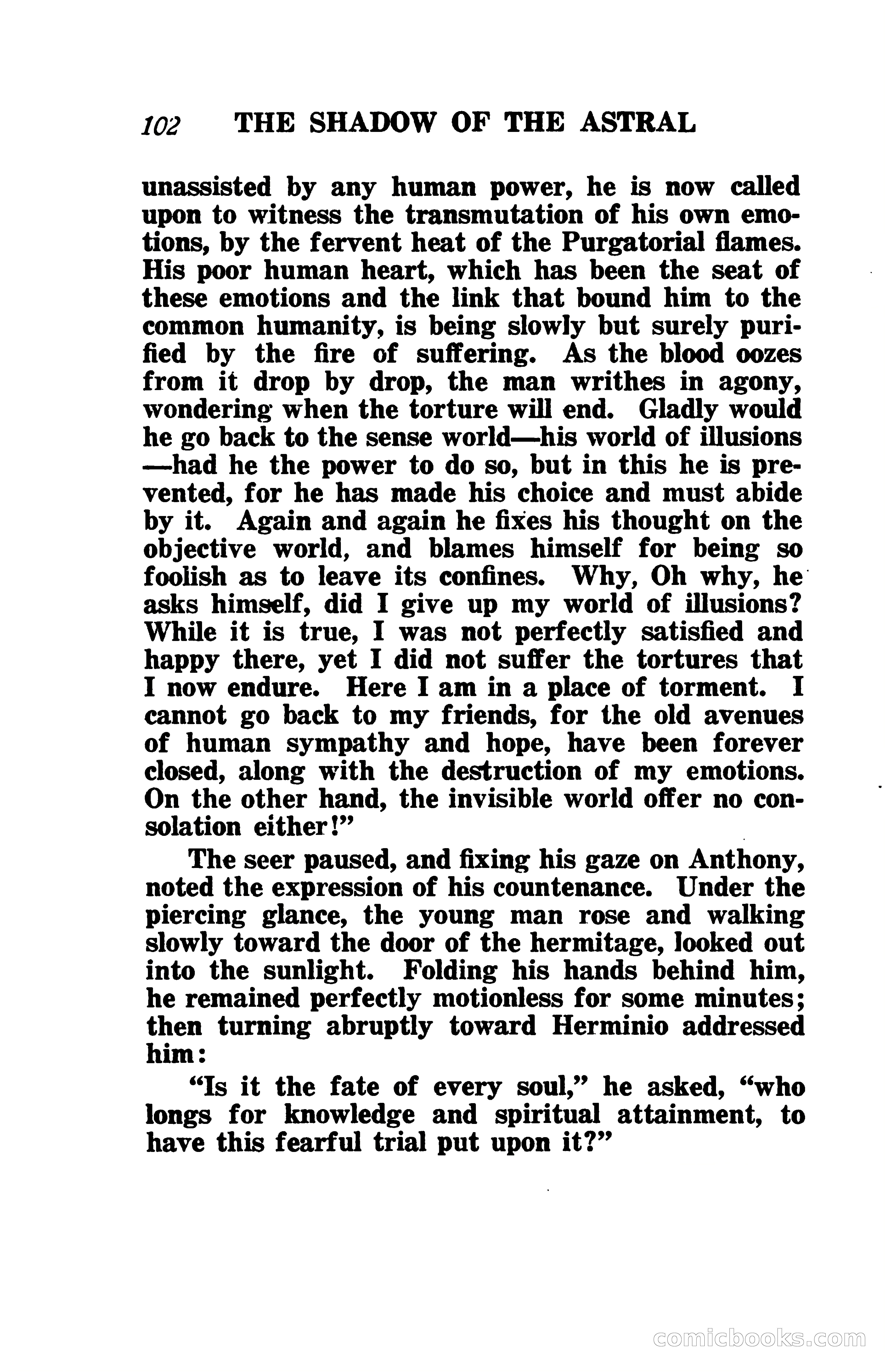 The Shadow of the Astral: A Mystic Narrative — page 109 of 344