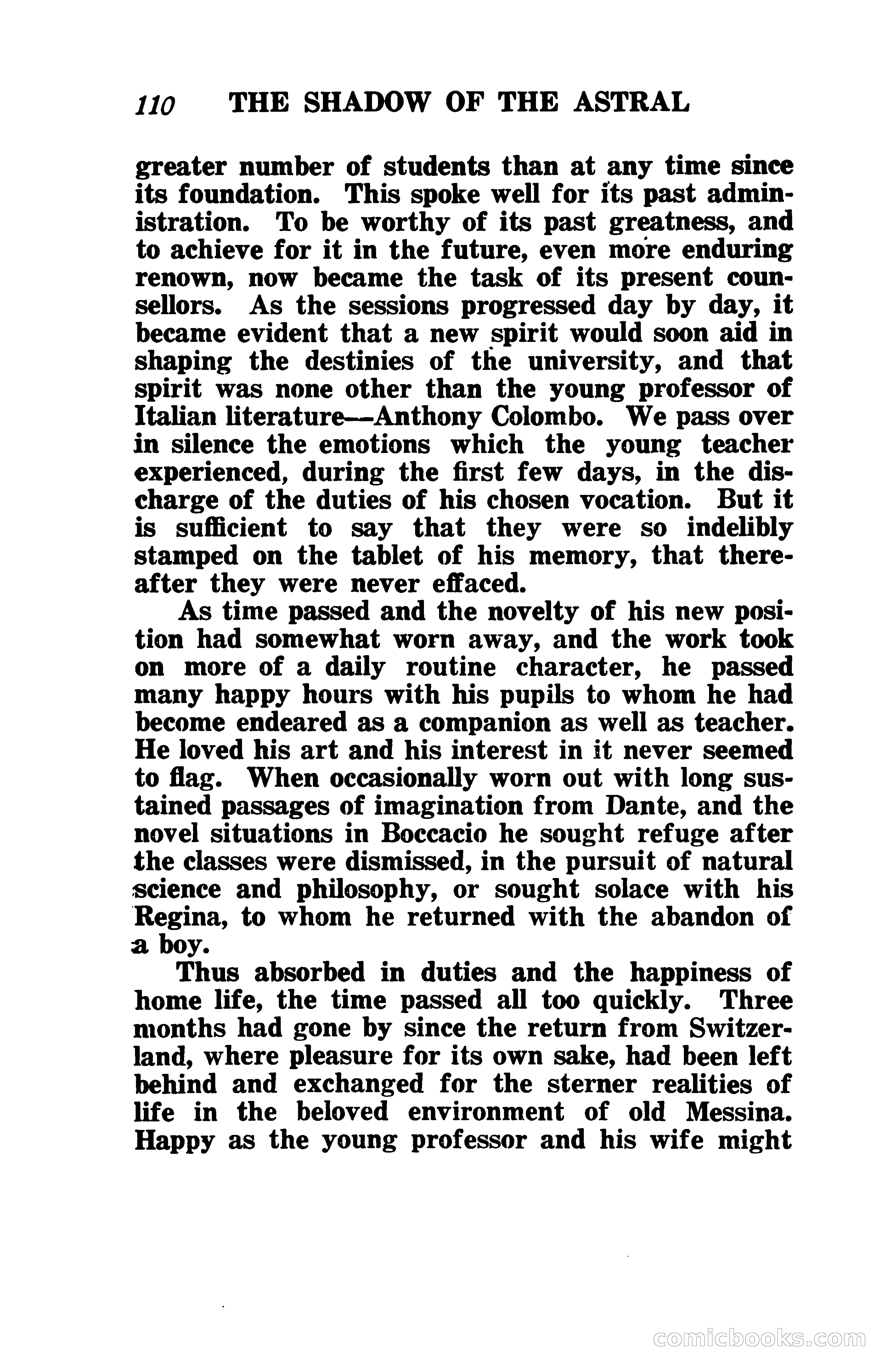 The Shadow of the Astral: A Mystic Narrative — page 117 of 344