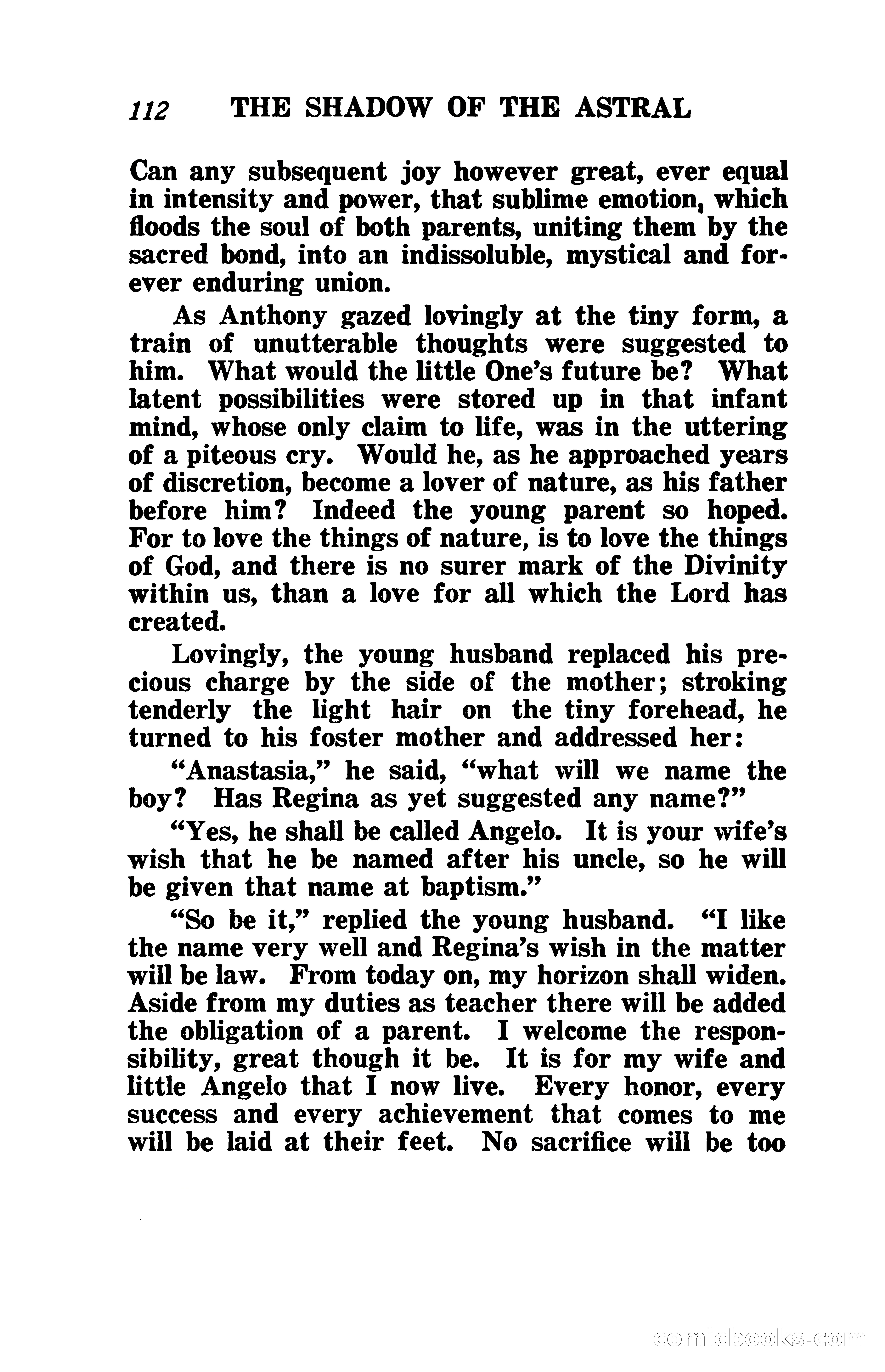 The Shadow of the Astral: A Mystic Narrative — page 119 of 344