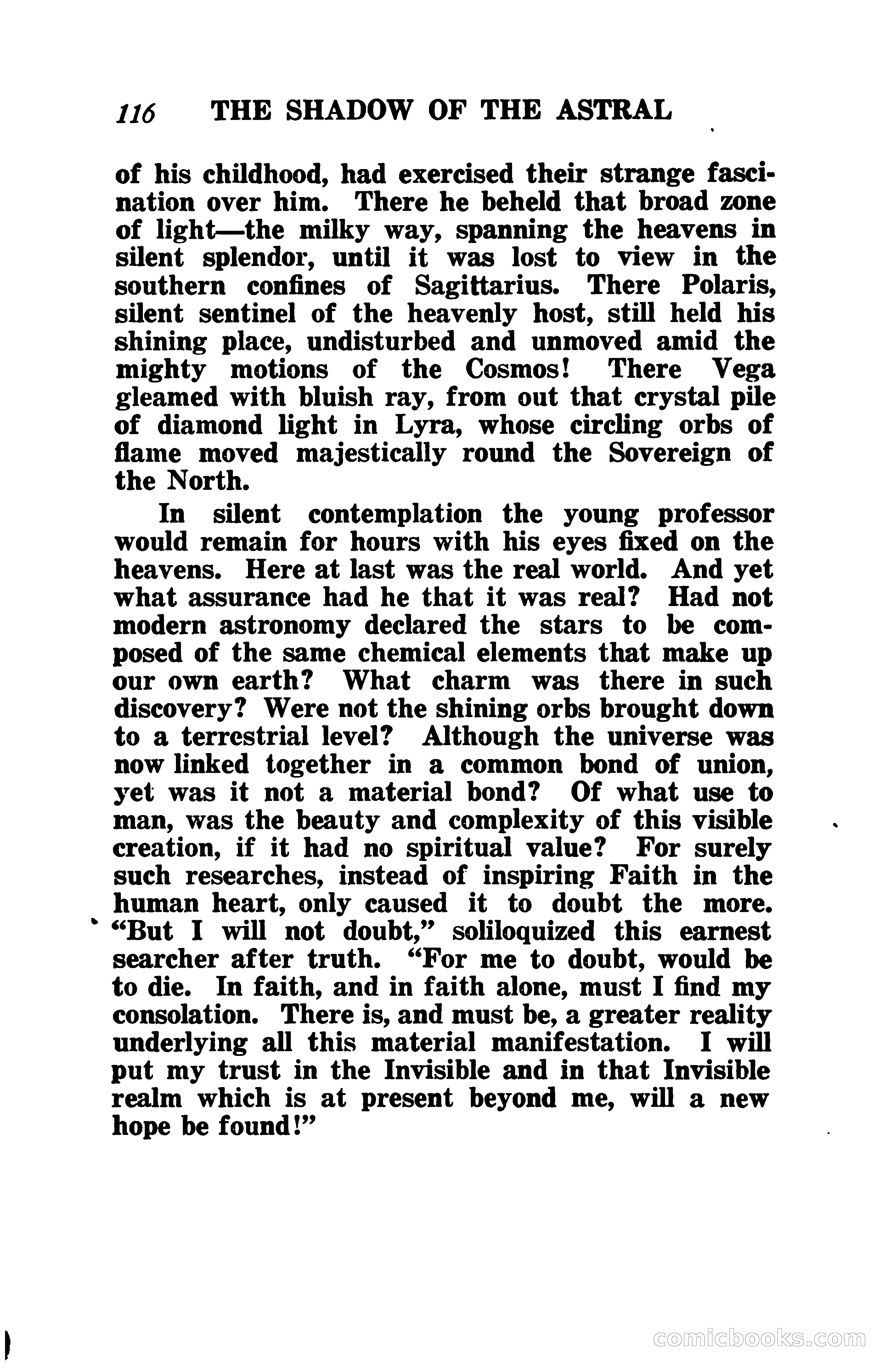The Shadow of the Astral: A Mystic Narrative — page 123 of 344