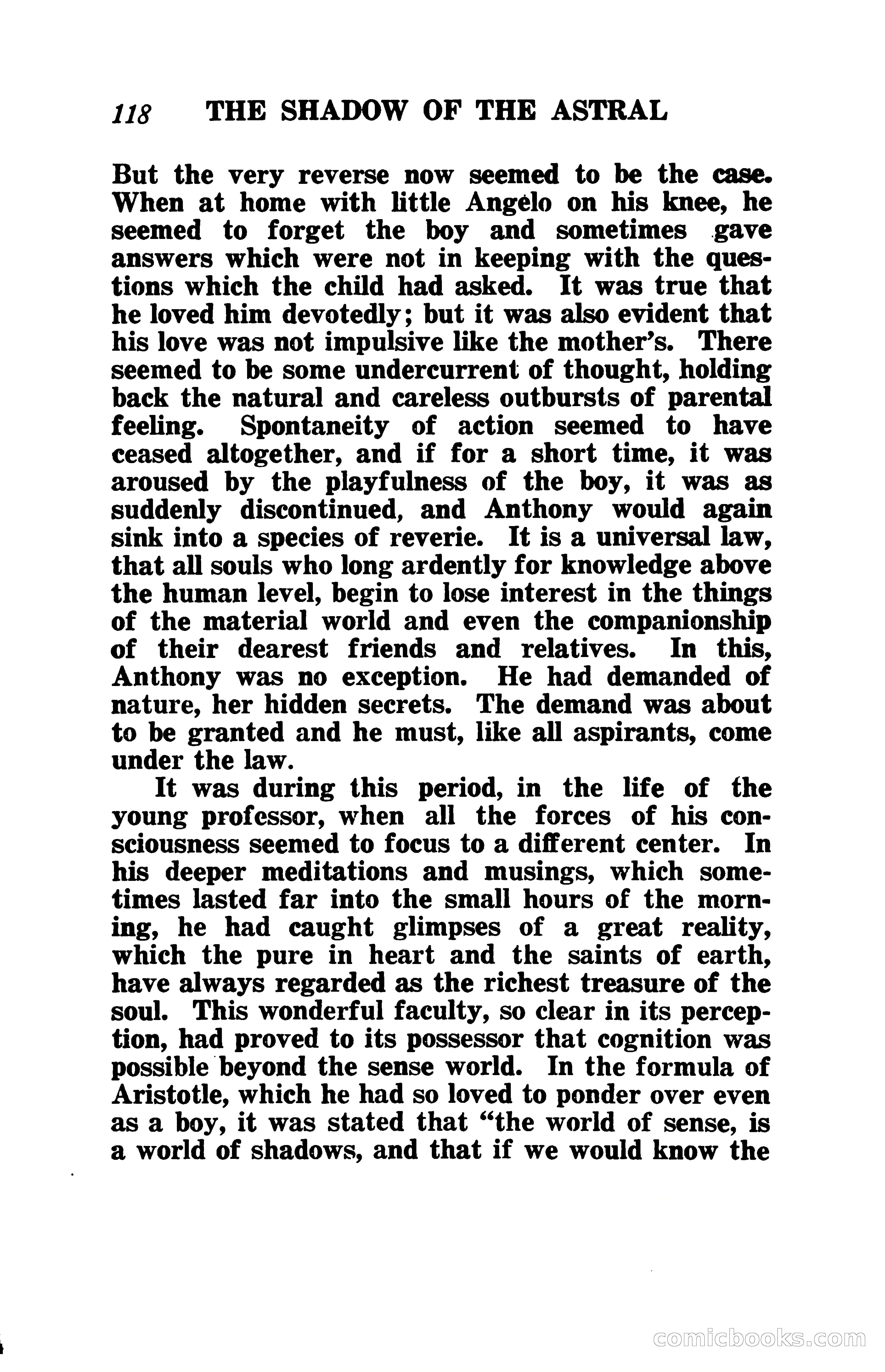 The Shadow of the Astral: A Mystic Narrative — page 125 of 344