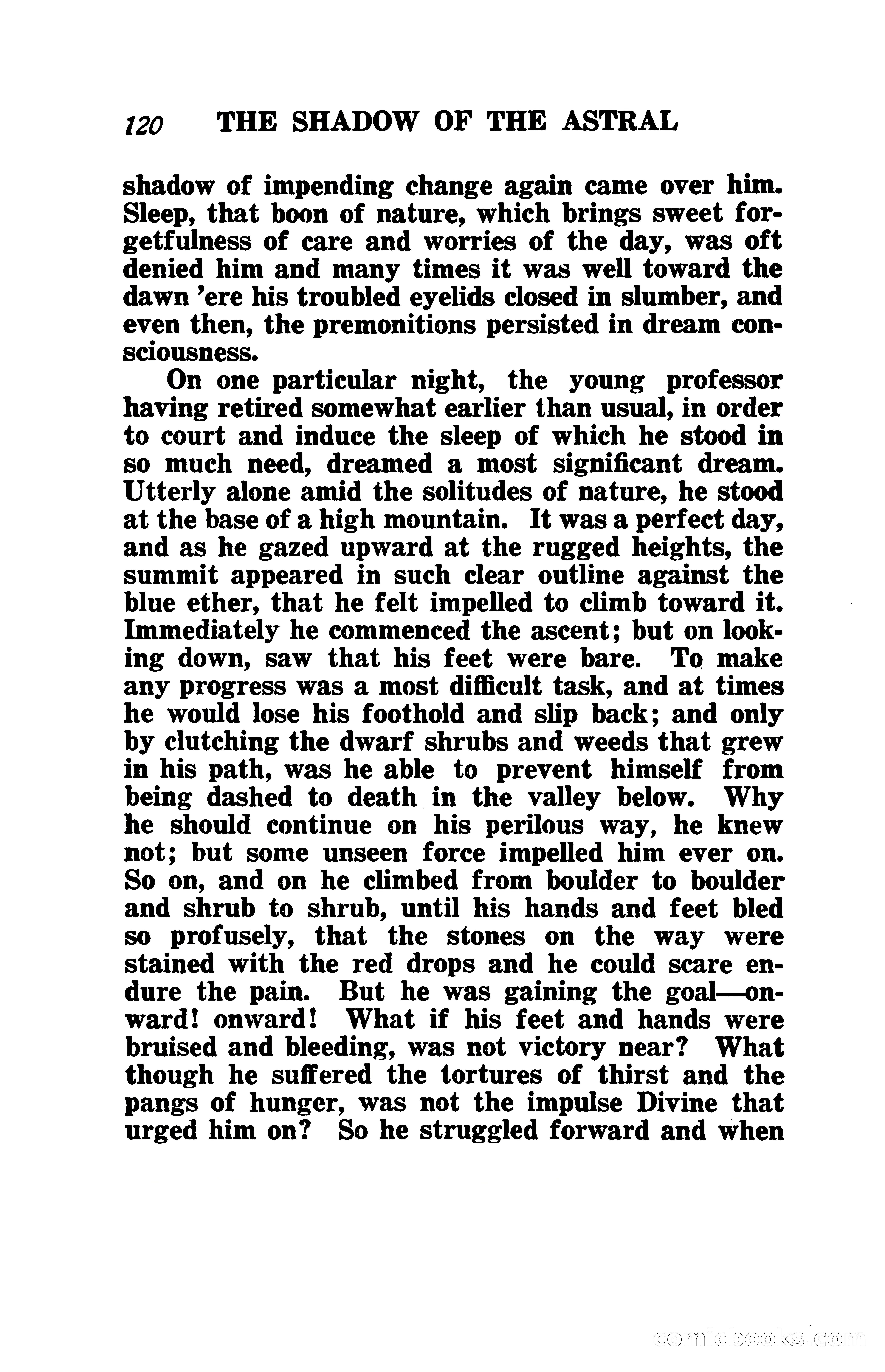 The Shadow of the Astral: A Mystic Narrative — page 127 of 344