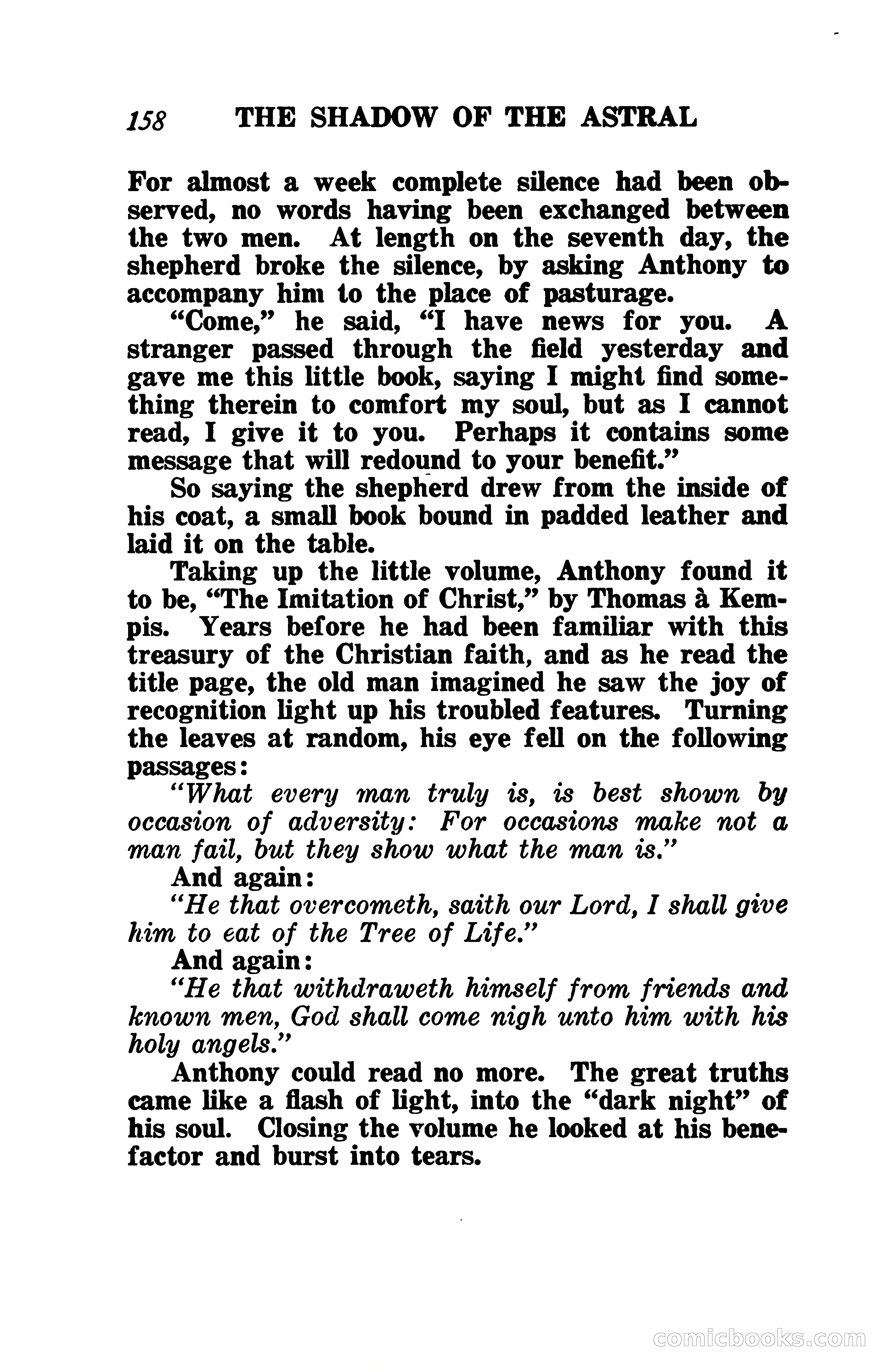 The Shadow of the Astral: A Mystic Narrative — page 165 of 344