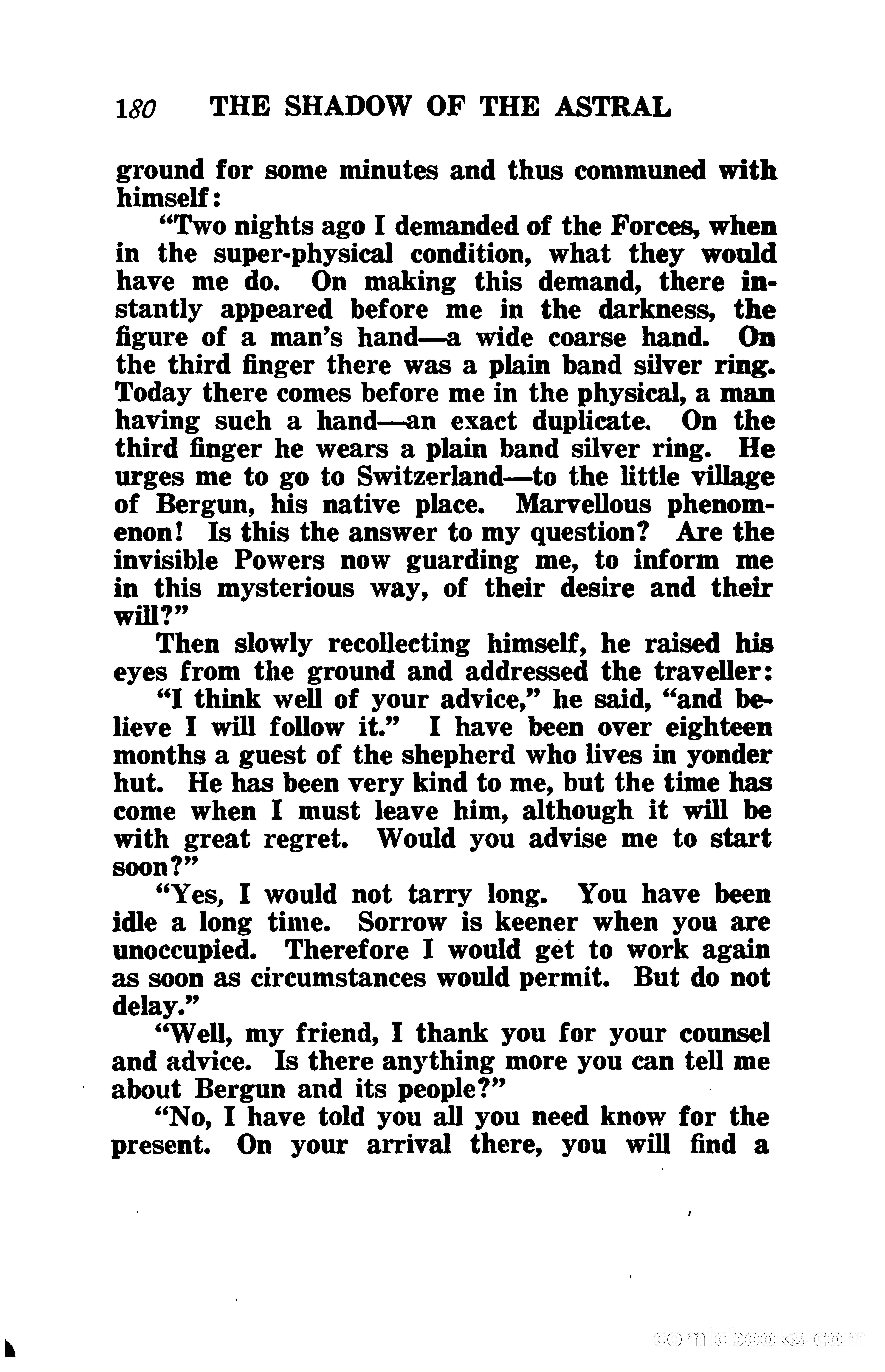 The Shadow of the Astral: A Mystic Narrative — page 187 of 344