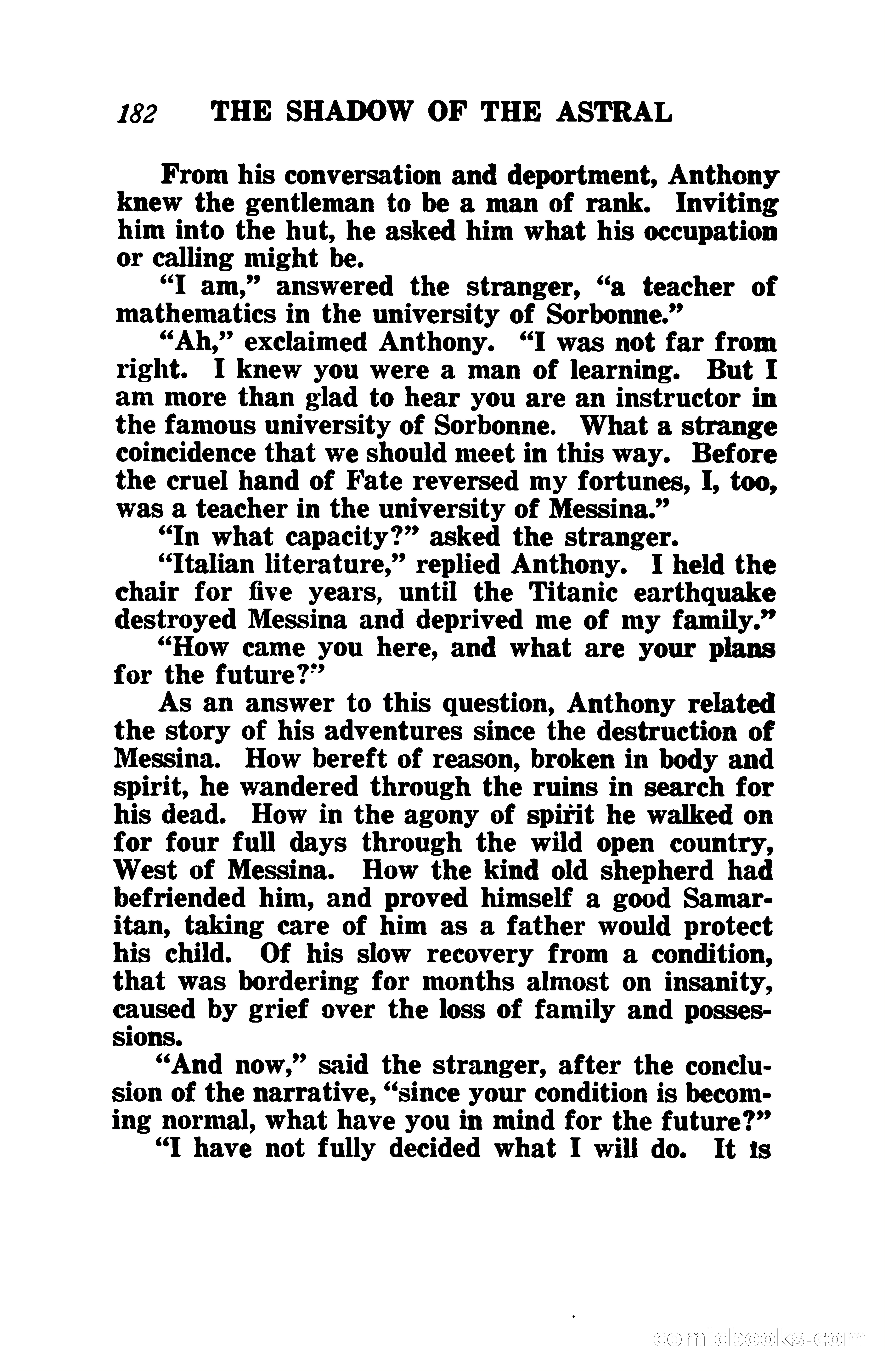 The Shadow of the Astral: A Mystic Narrative — page 189 of 344
