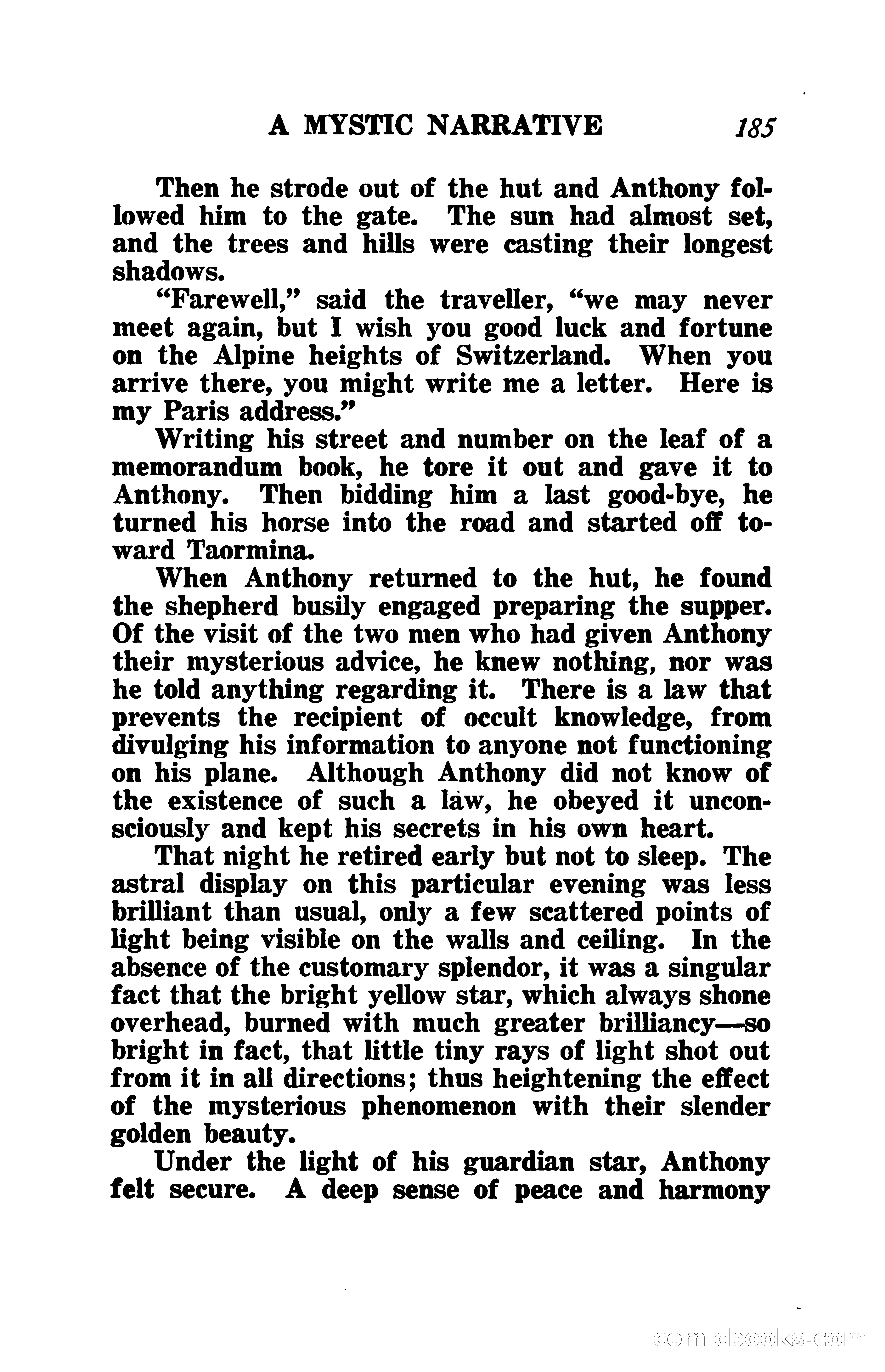 The Shadow of the Astral: A Mystic Narrative — page 192 of 344