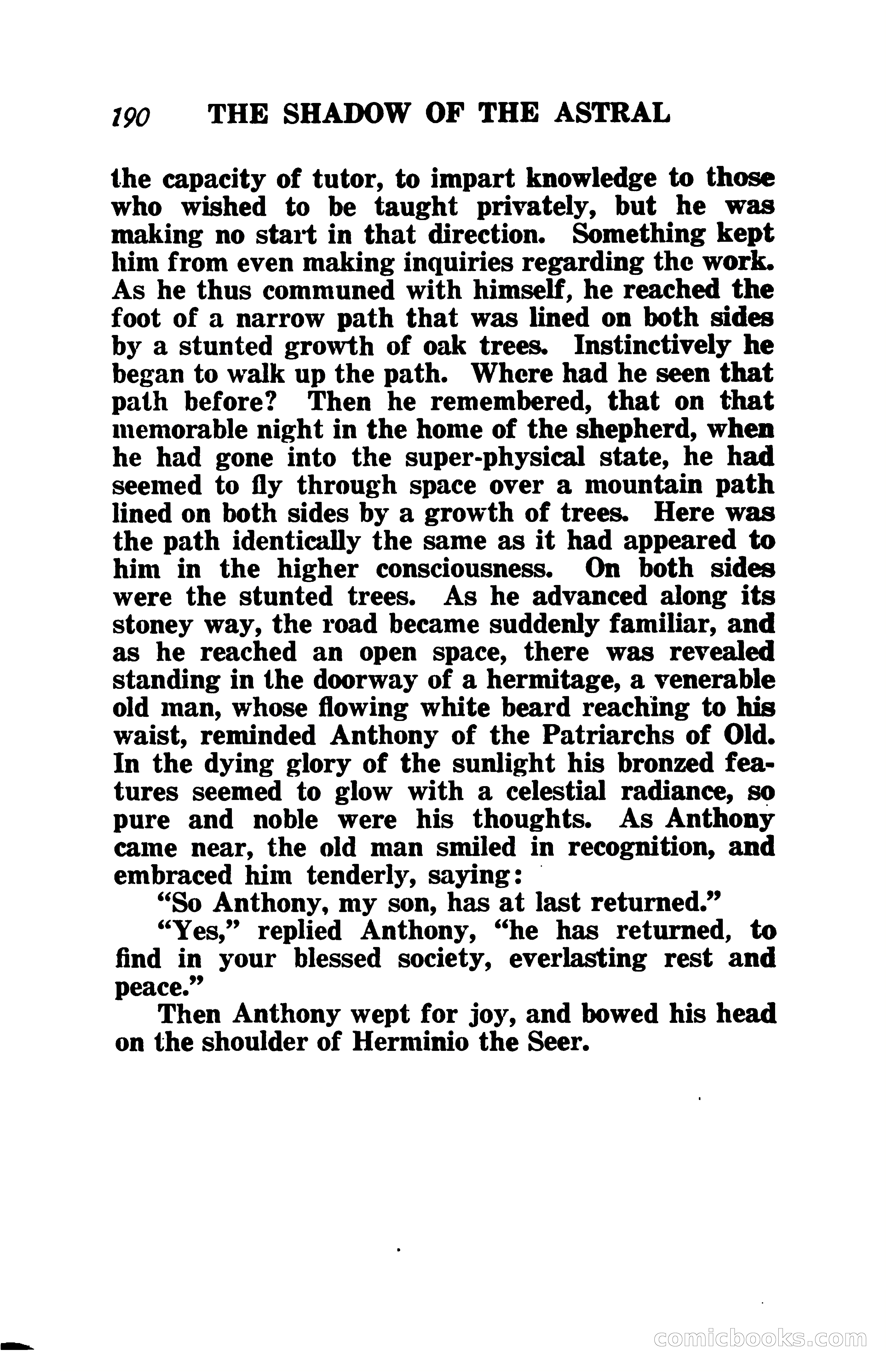 The Shadow of the Astral: A Mystic Narrative — page 197 of 344