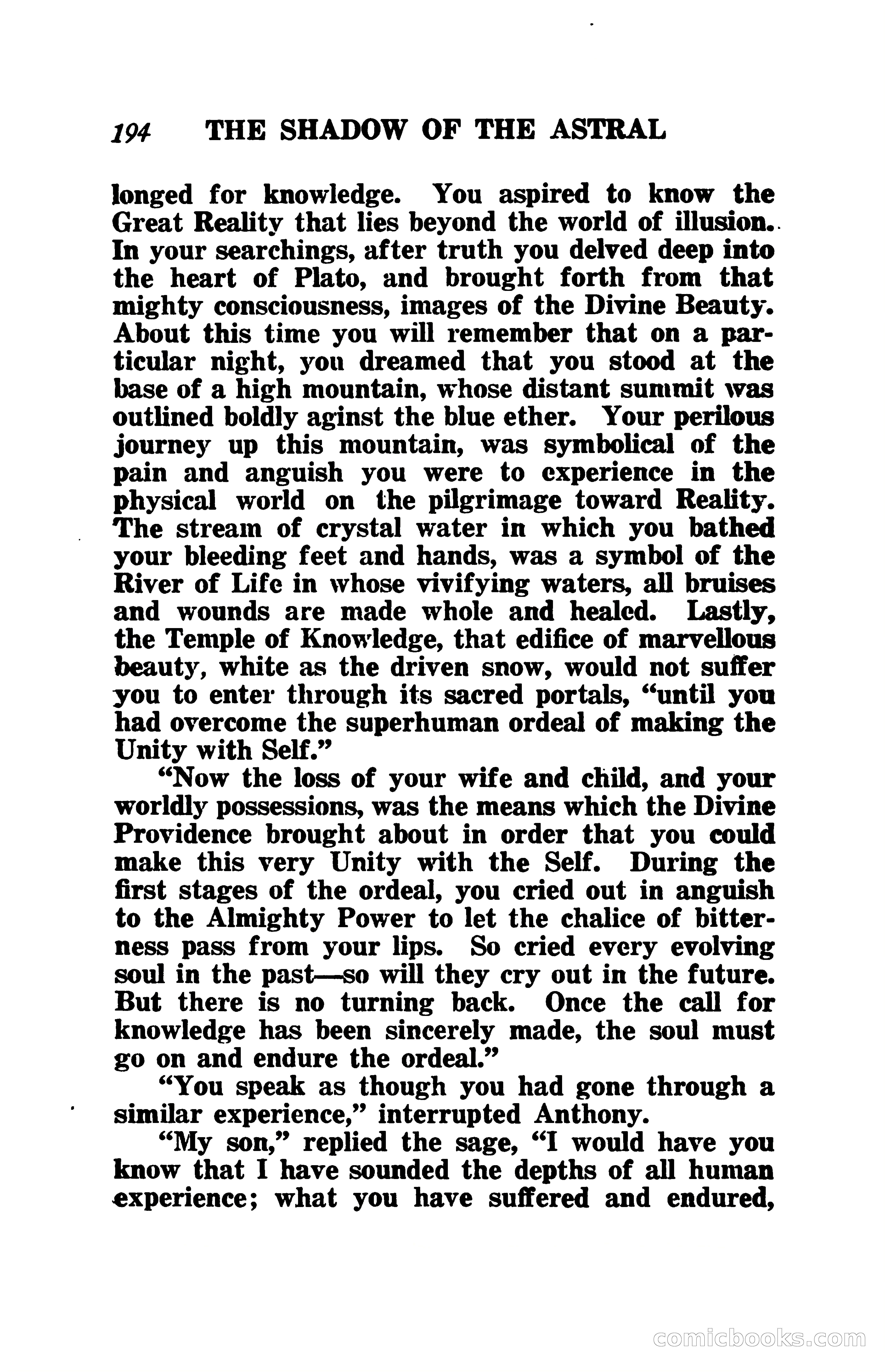 The Shadow of the Astral: A Mystic Narrative — page 201 of 344