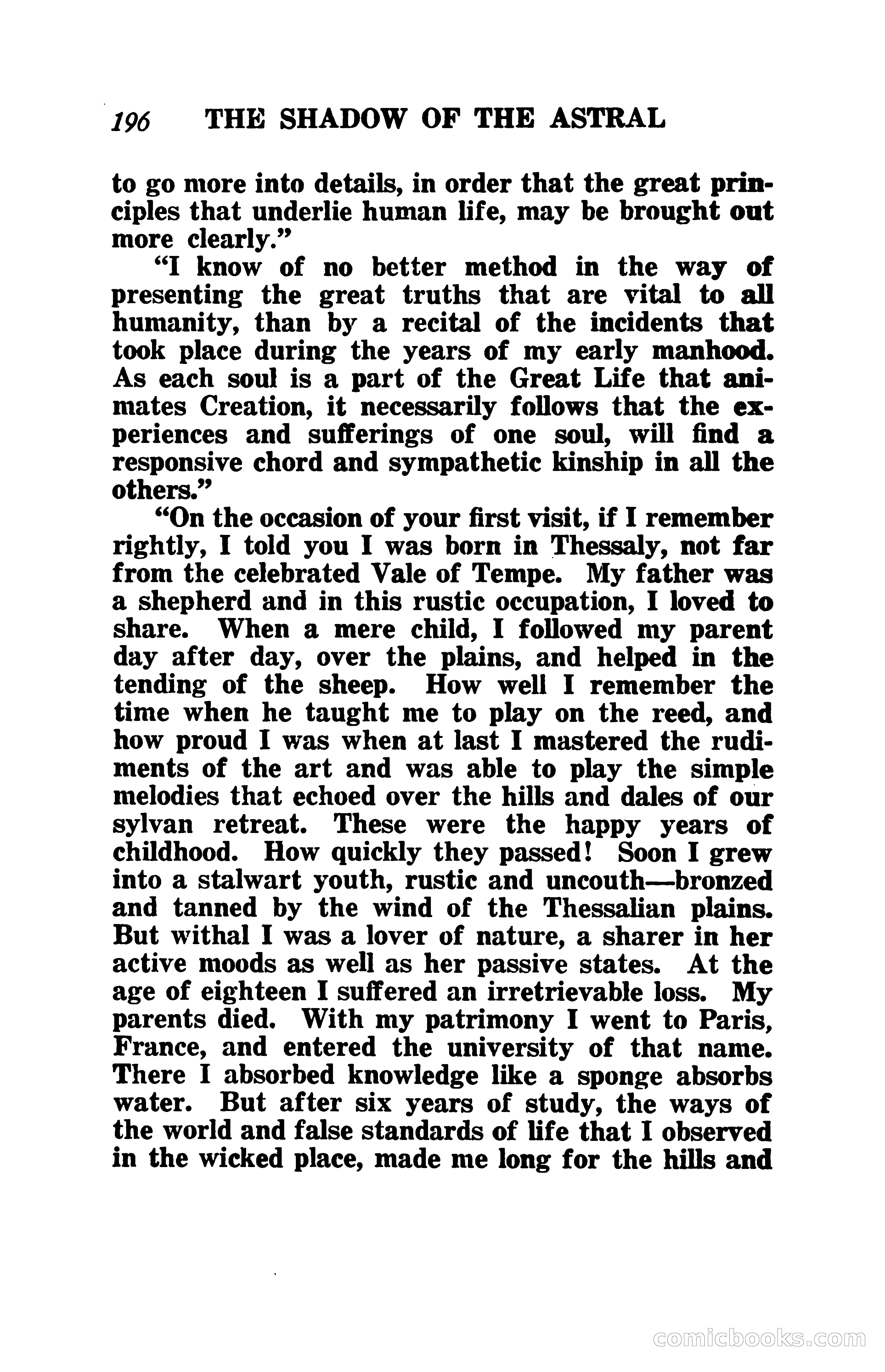 The Shadow of the Astral: A Mystic Narrative — page 203 of 344