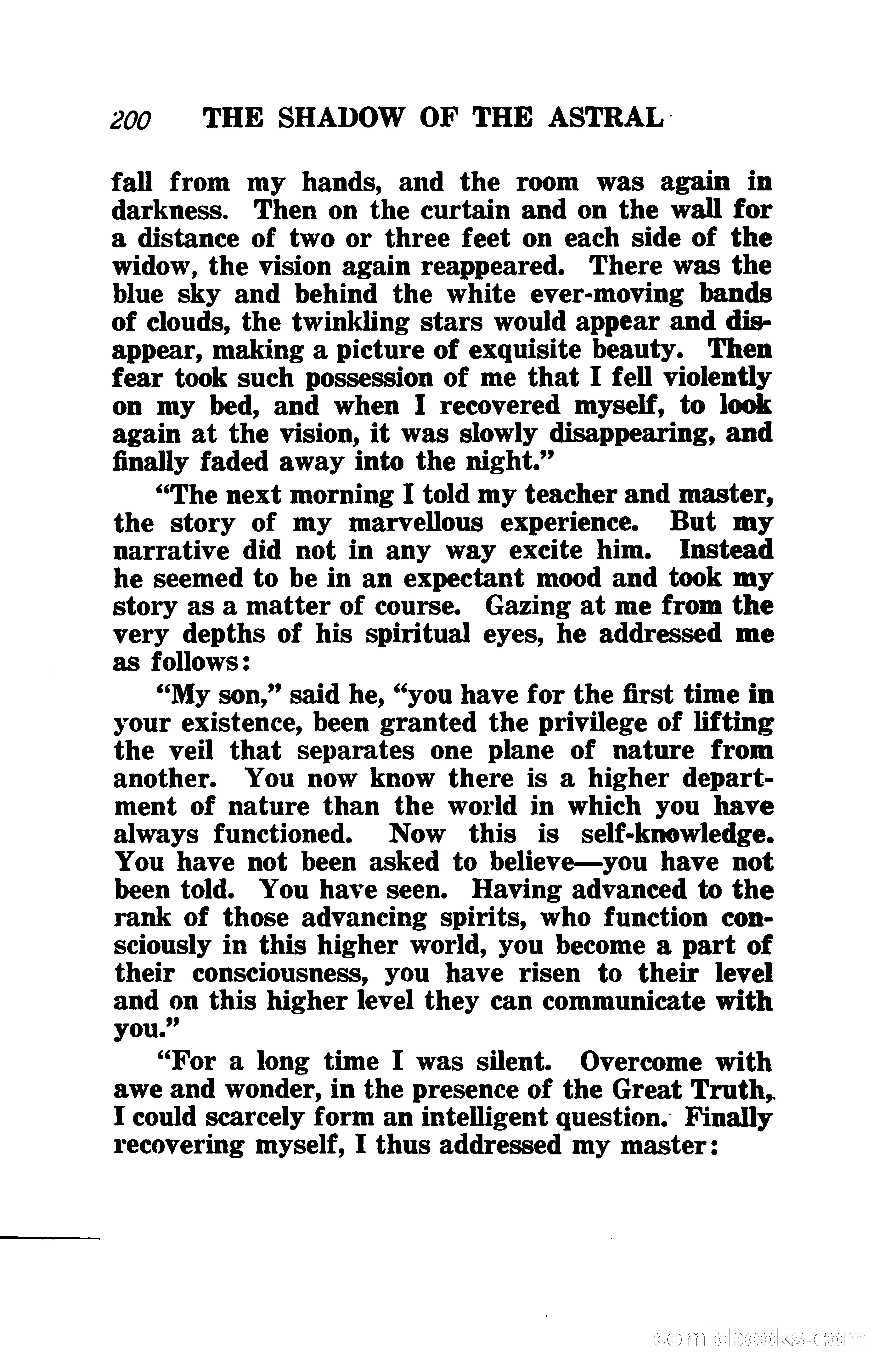 The Shadow of the Astral: A Mystic Narrative — page 207 of 344