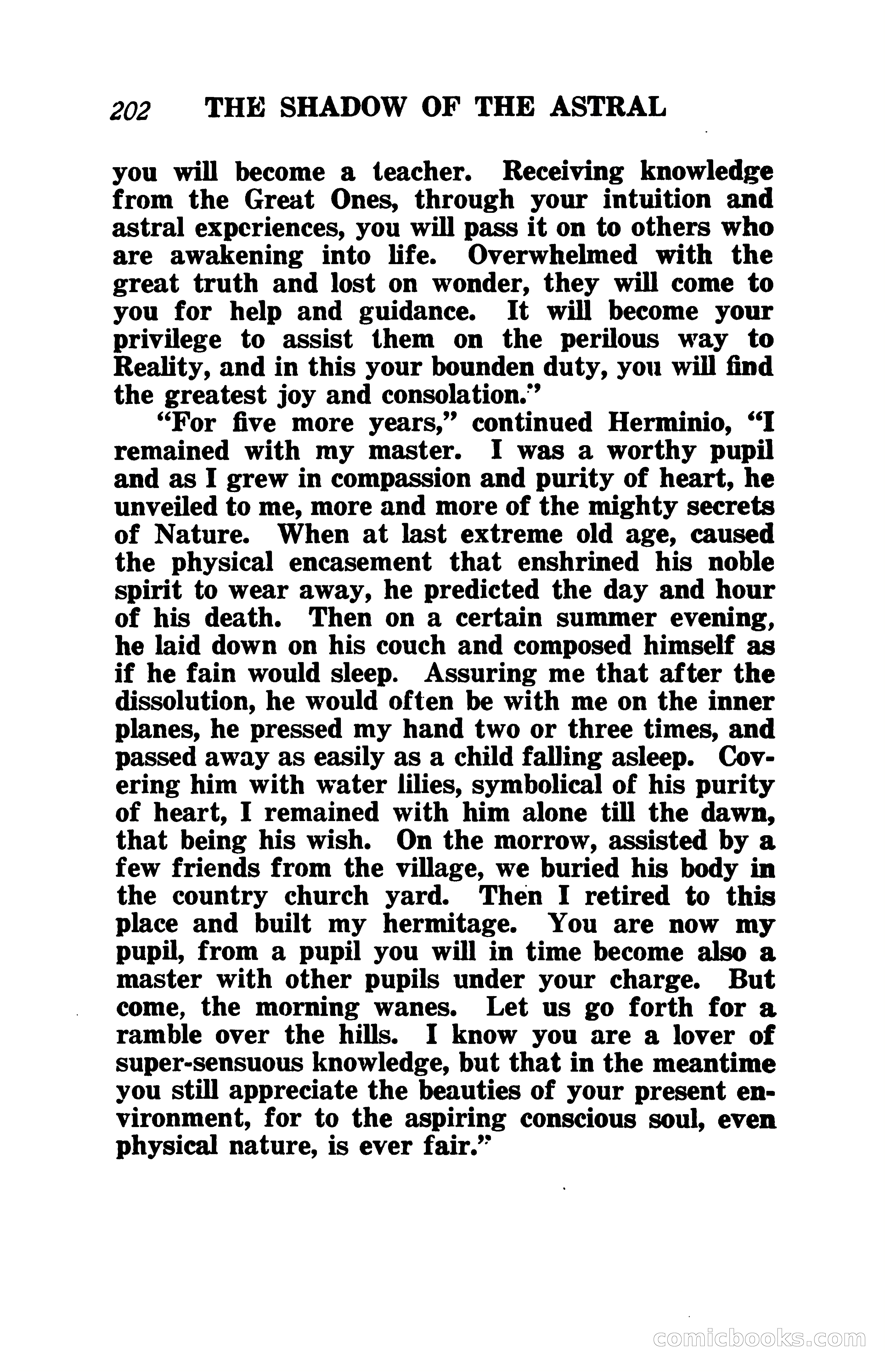The Shadow of the Astral: A Mystic Narrative — page 209 of 344