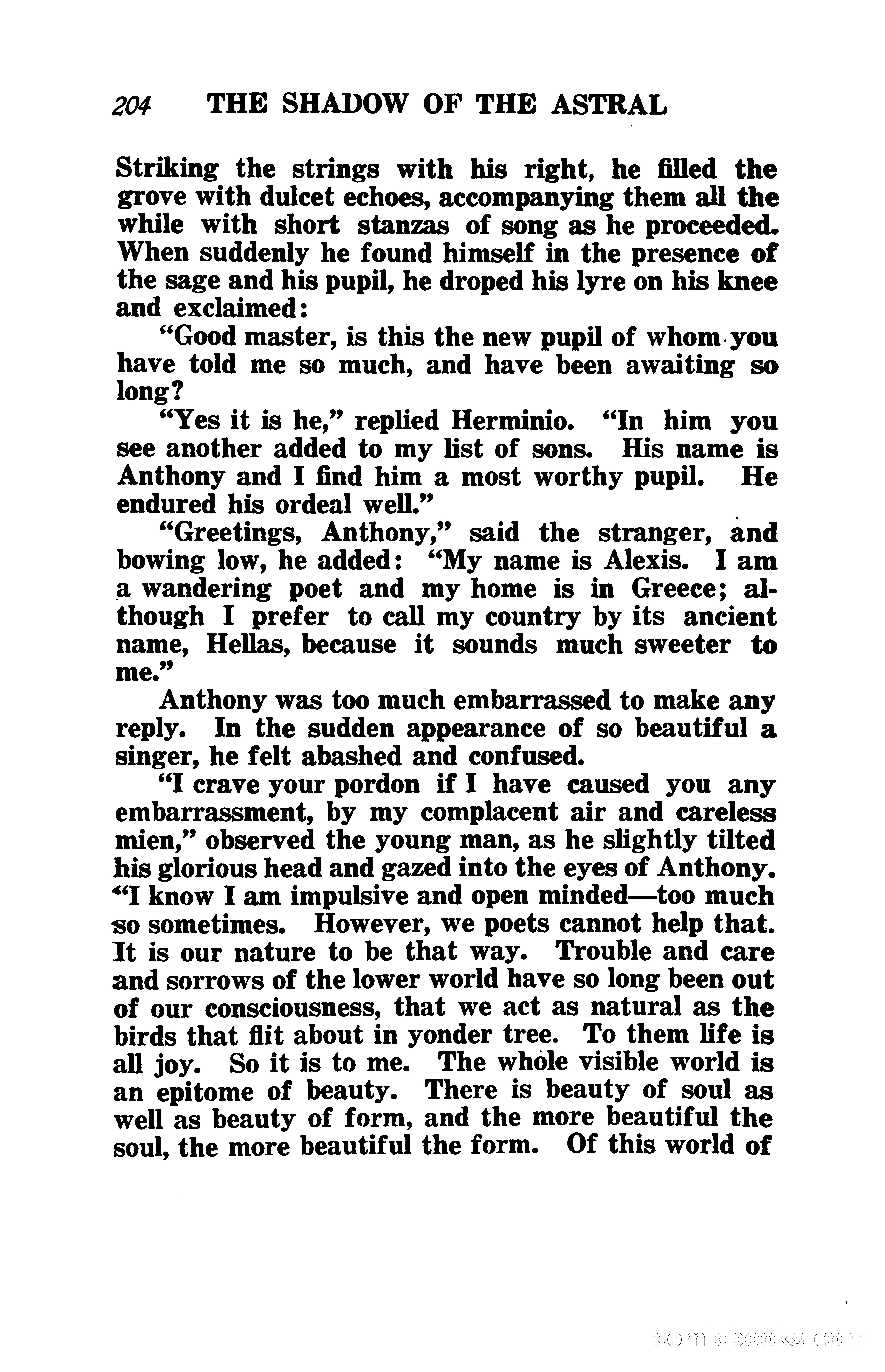 The Shadow of the Astral: A Mystic Narrative — page 211 of 344