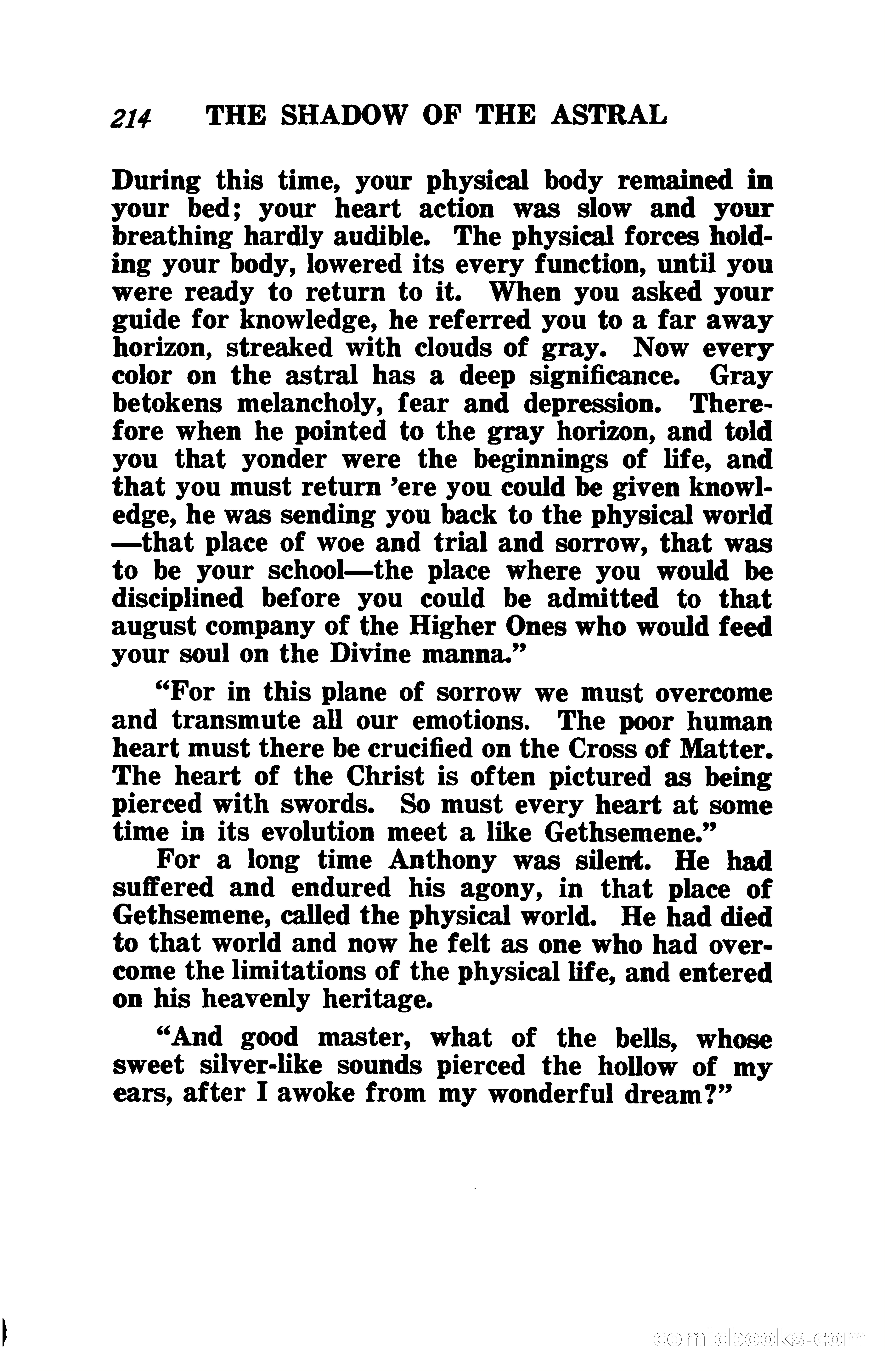 The Shadow of the Astral: A Mystic Narrative — page 221 of 344