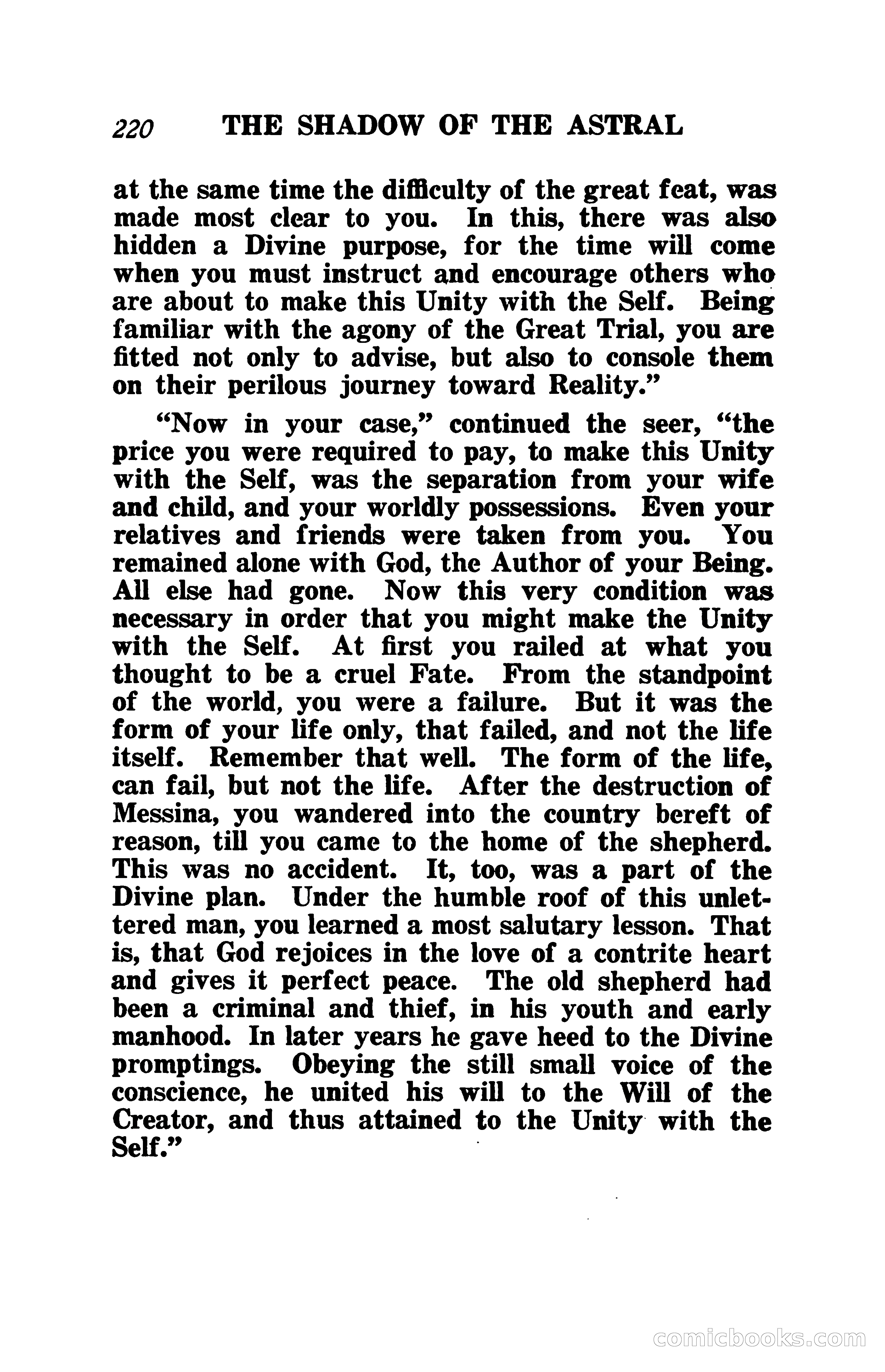 The Shadow of the Astral: A Mystic Narrative — page 227 of 344