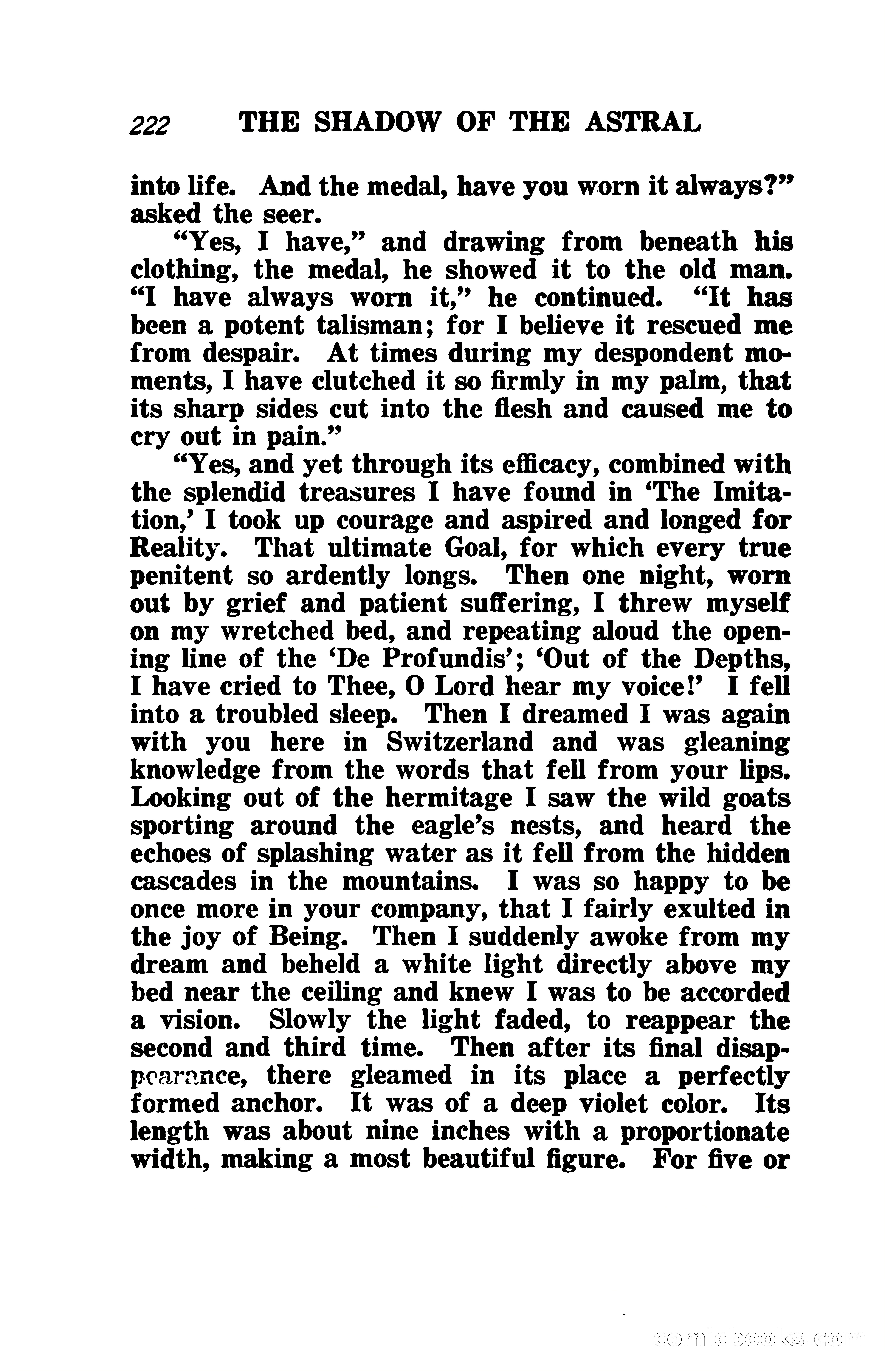 The Shadow of the Astral: A Mystic Narrative — page 229 of 344