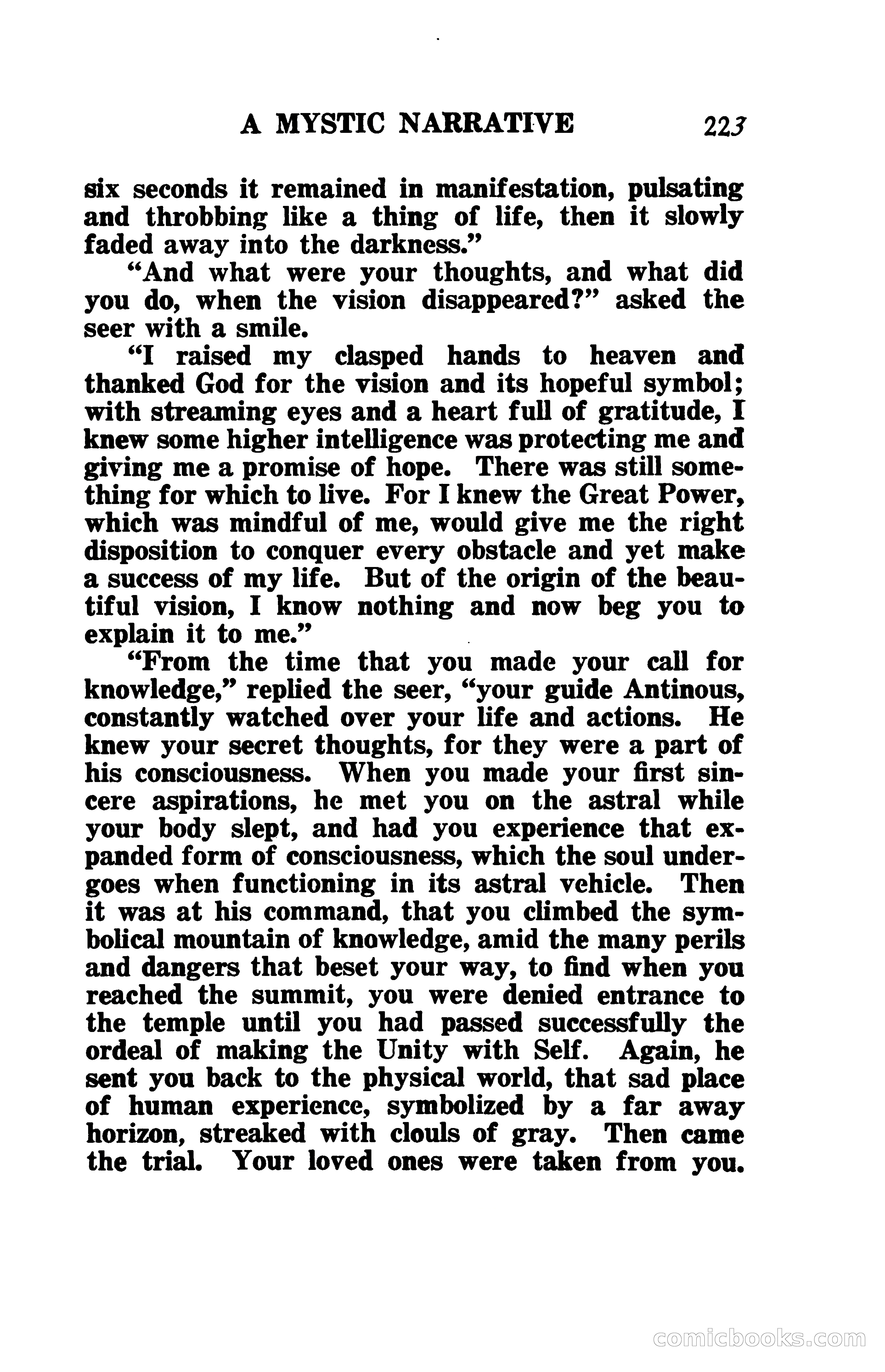 The Shadow of the Astral: A Mystic Narrative — page 230 of 344