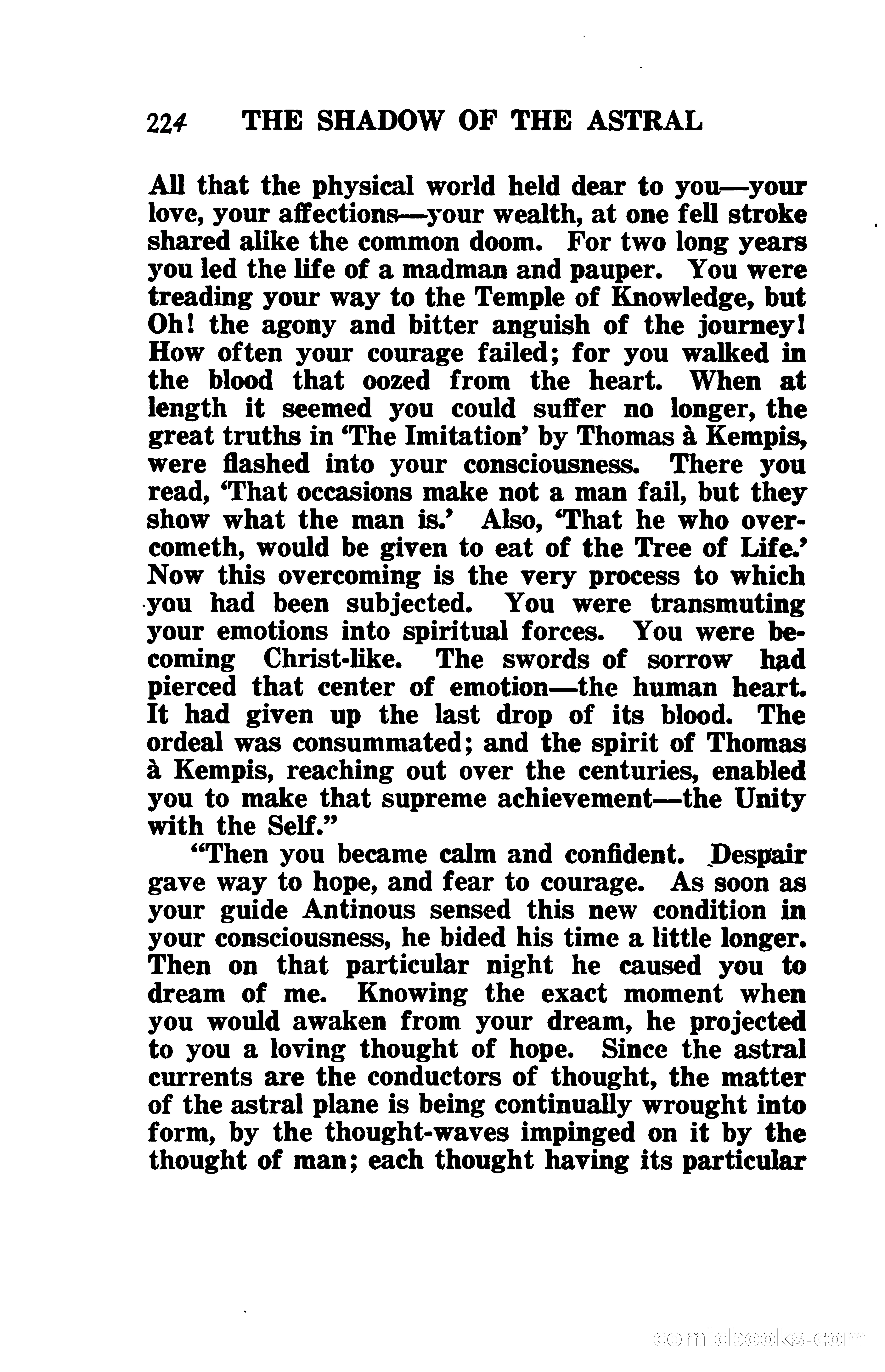 The Shadow of the Astral: A Mystic Narrative — page 231 of 344