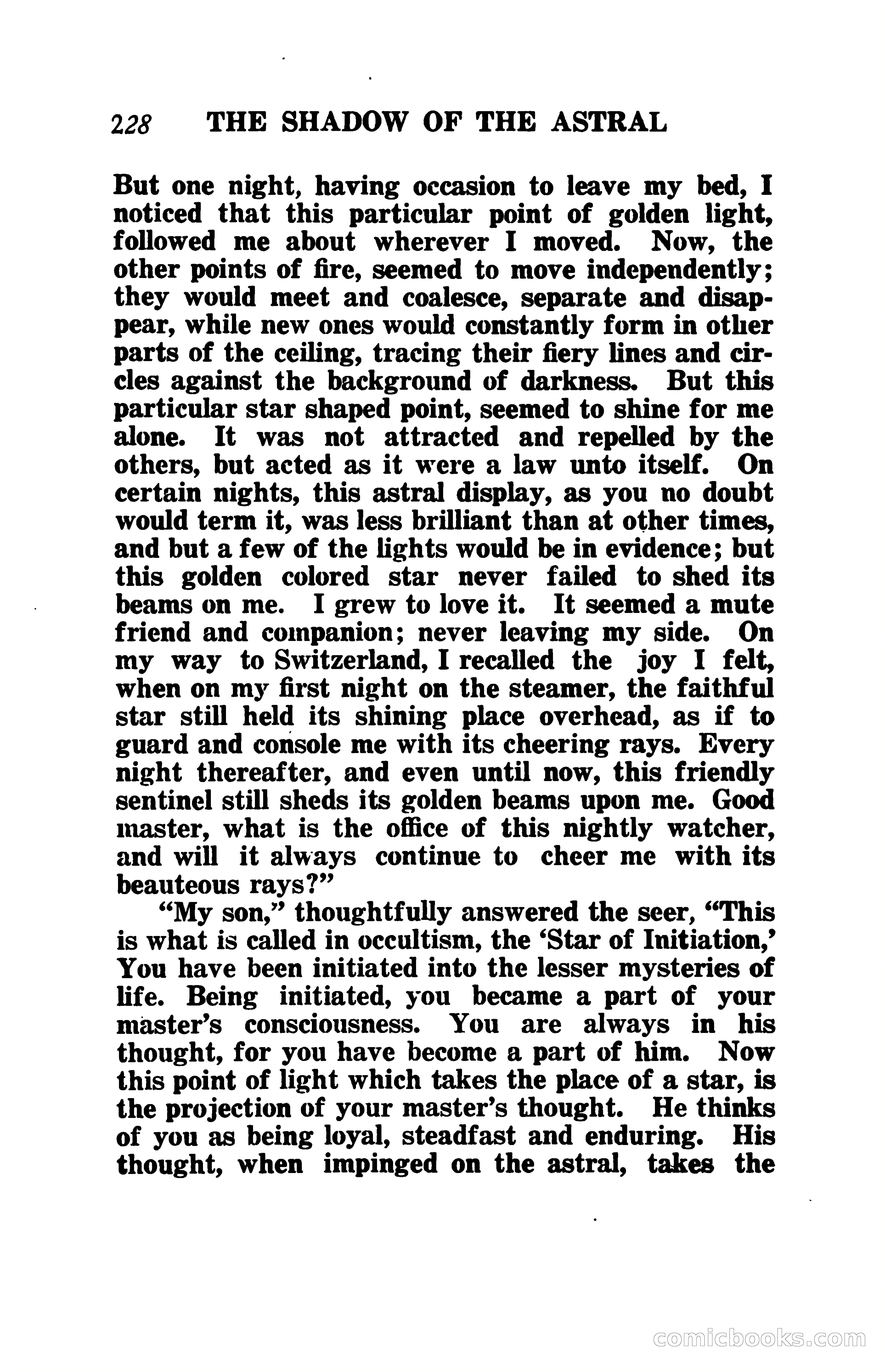 The Shadow of the Astral: A Mystic Narrative — page 235 of 344