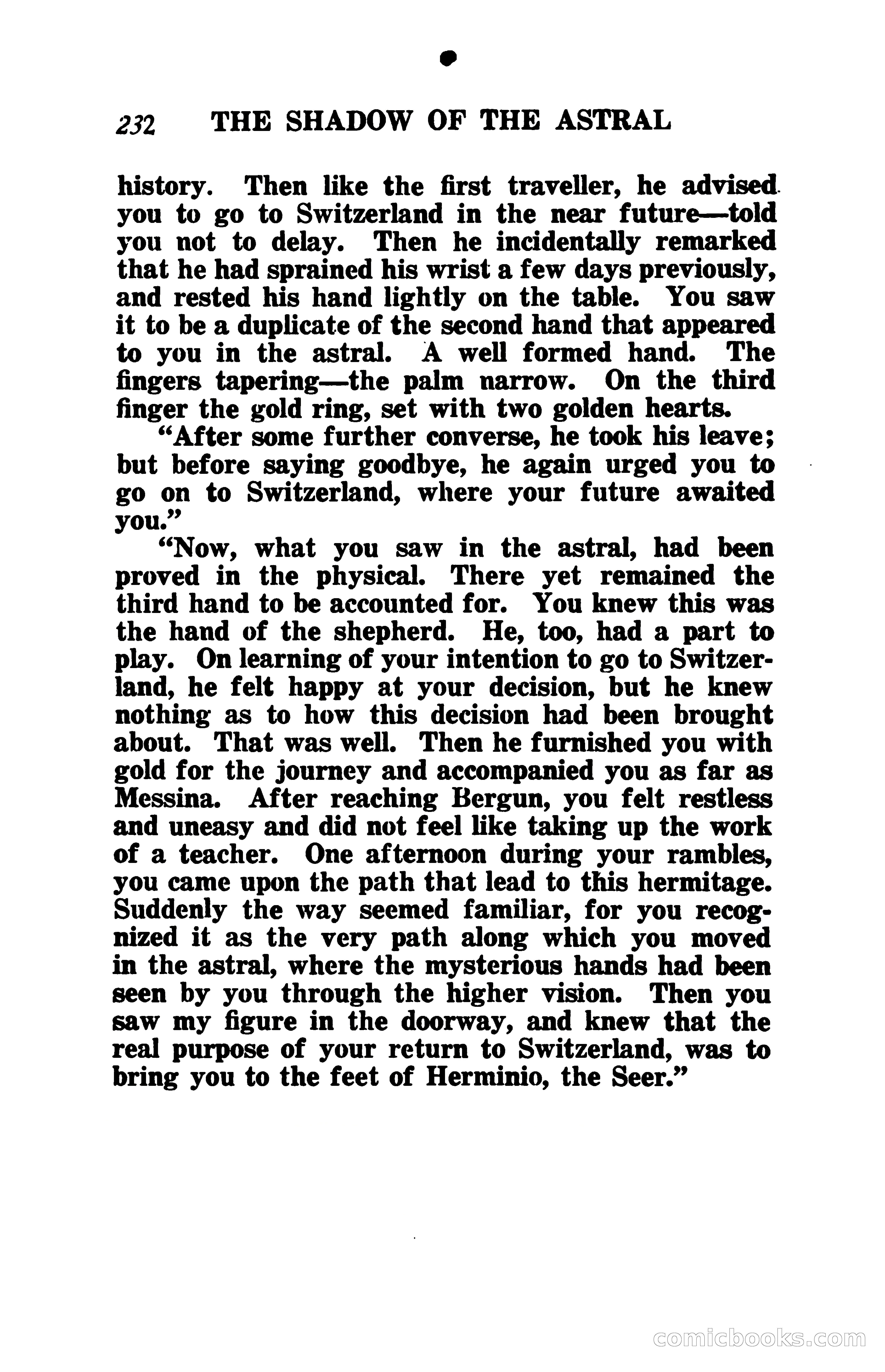 The Shadow of the Astral: A Mystic Narrative — page 239 of 344