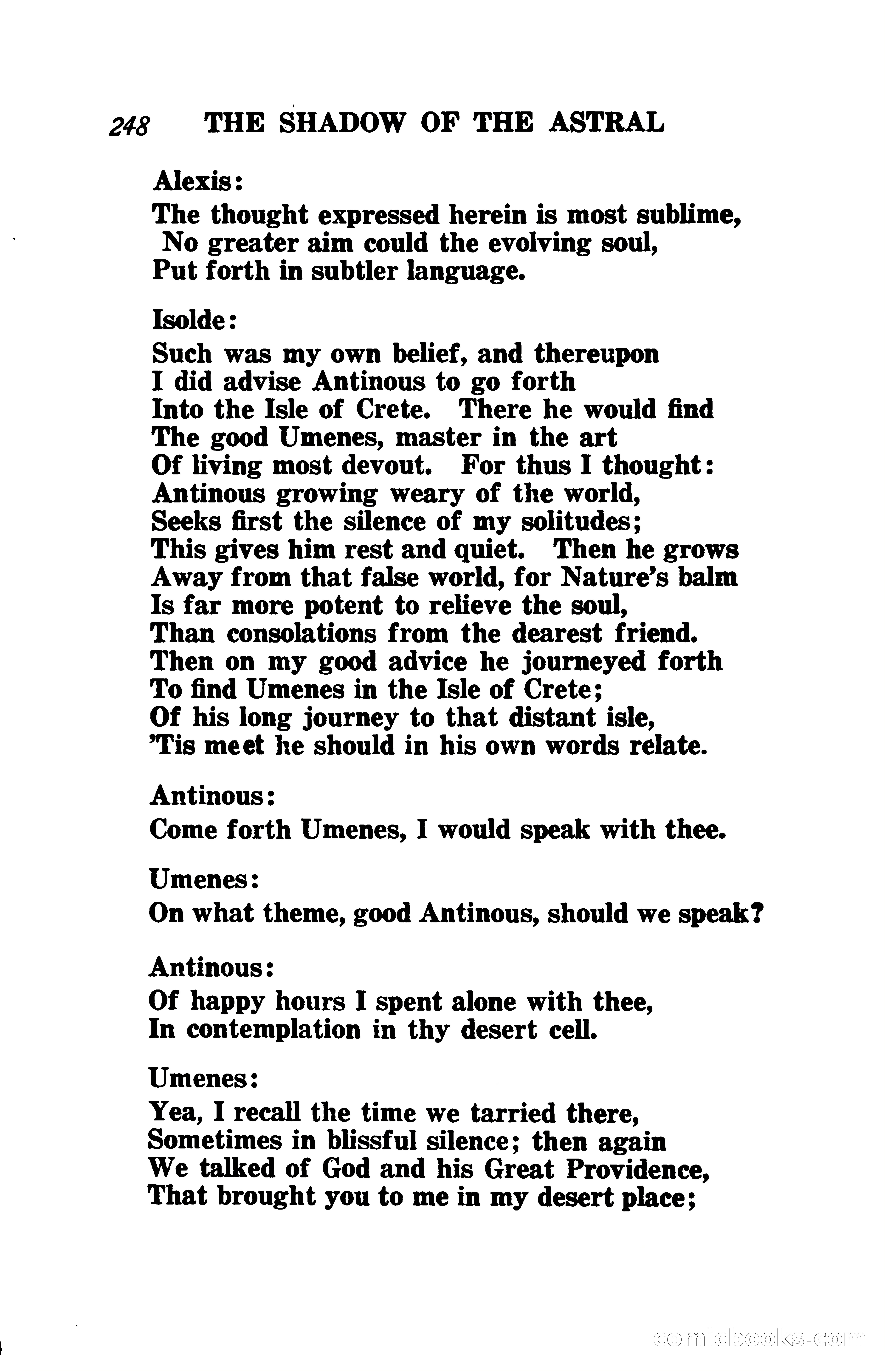The Shadow of the Astral: A Mystic Narrative — page 255 of 344