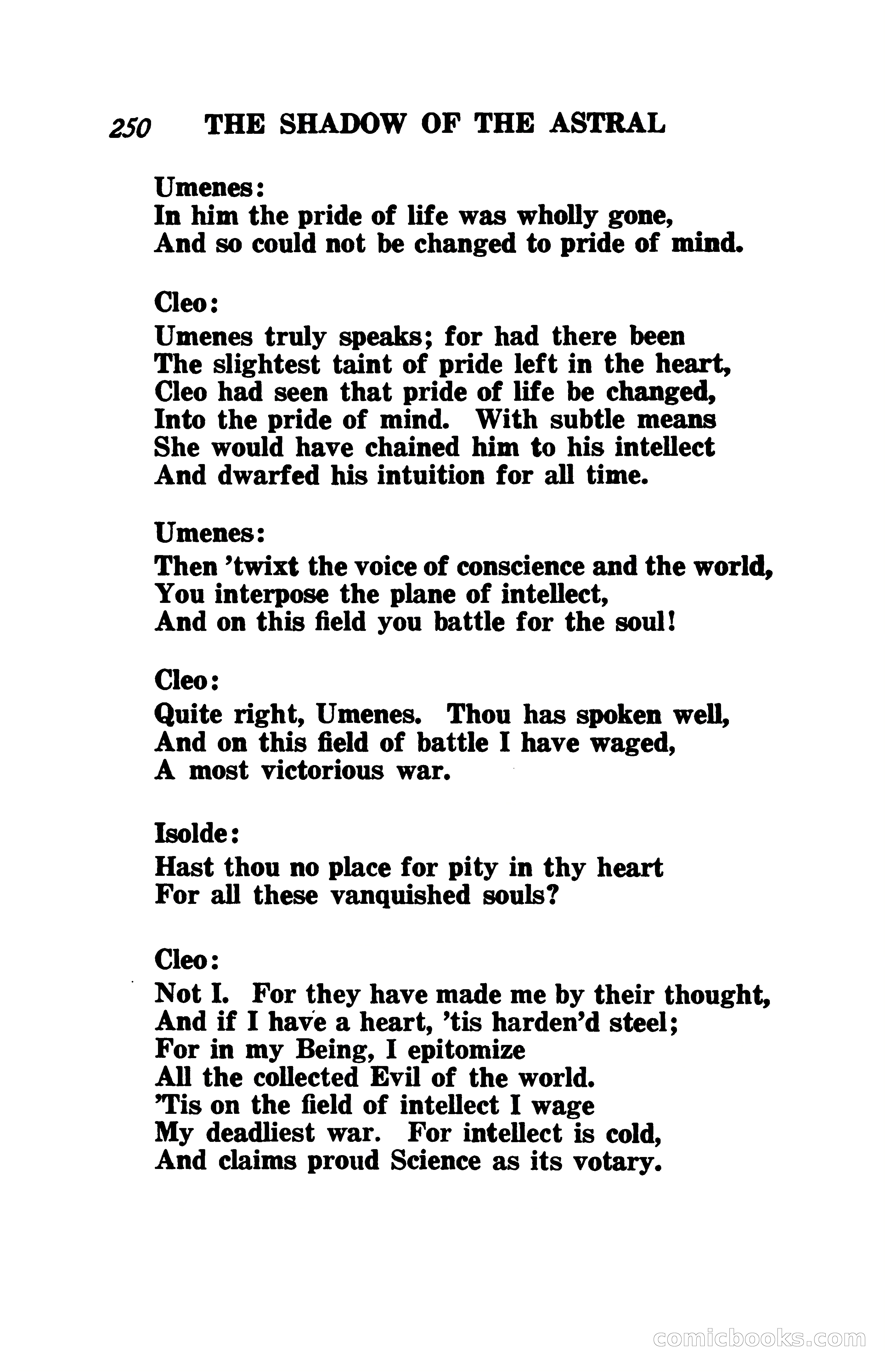 The Shadow of the Astral: A Mystic Narrative — page 257 of 344