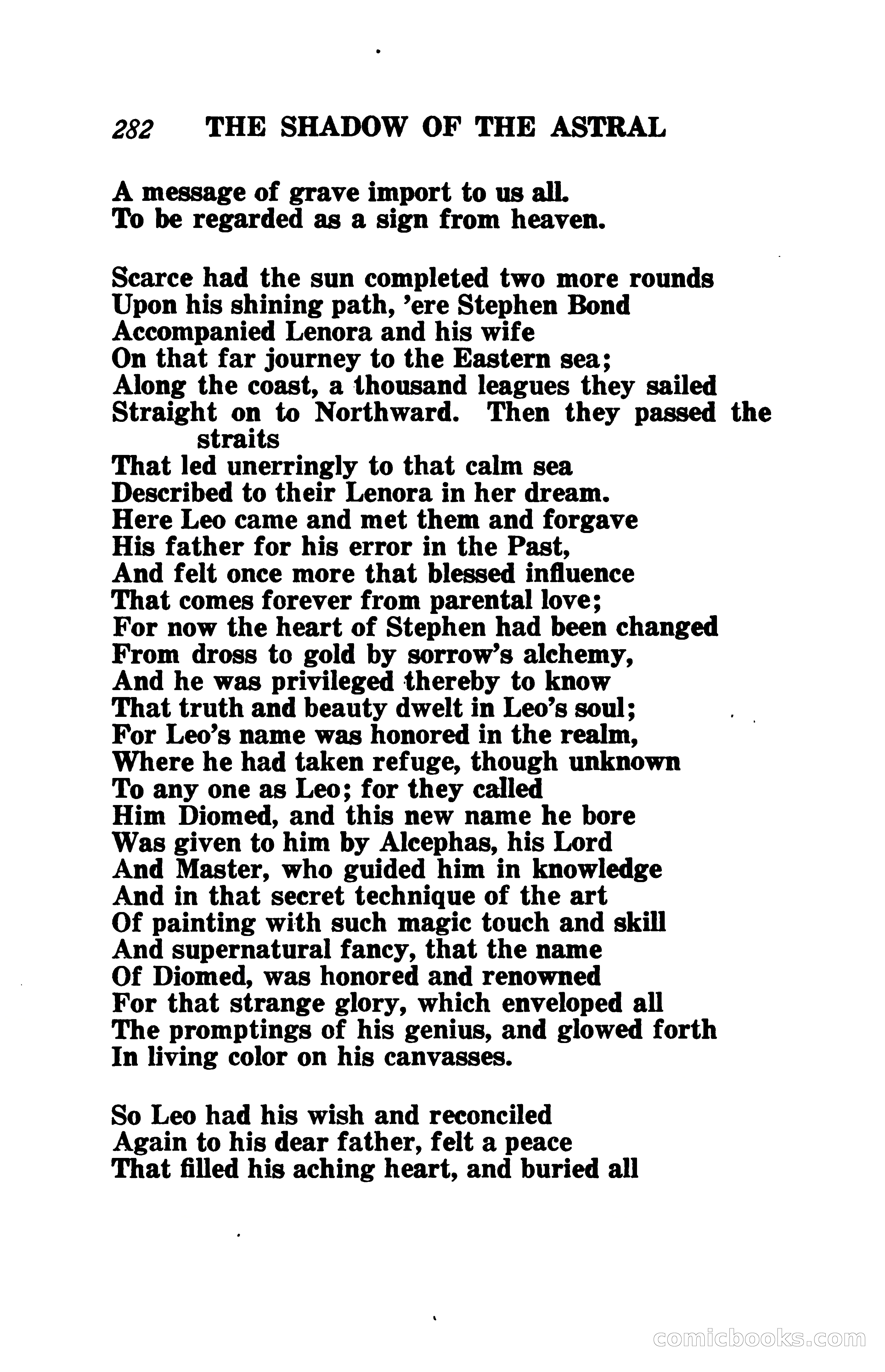 The Shadow of the Astral: A Mystic Narrative — page 289 of 344