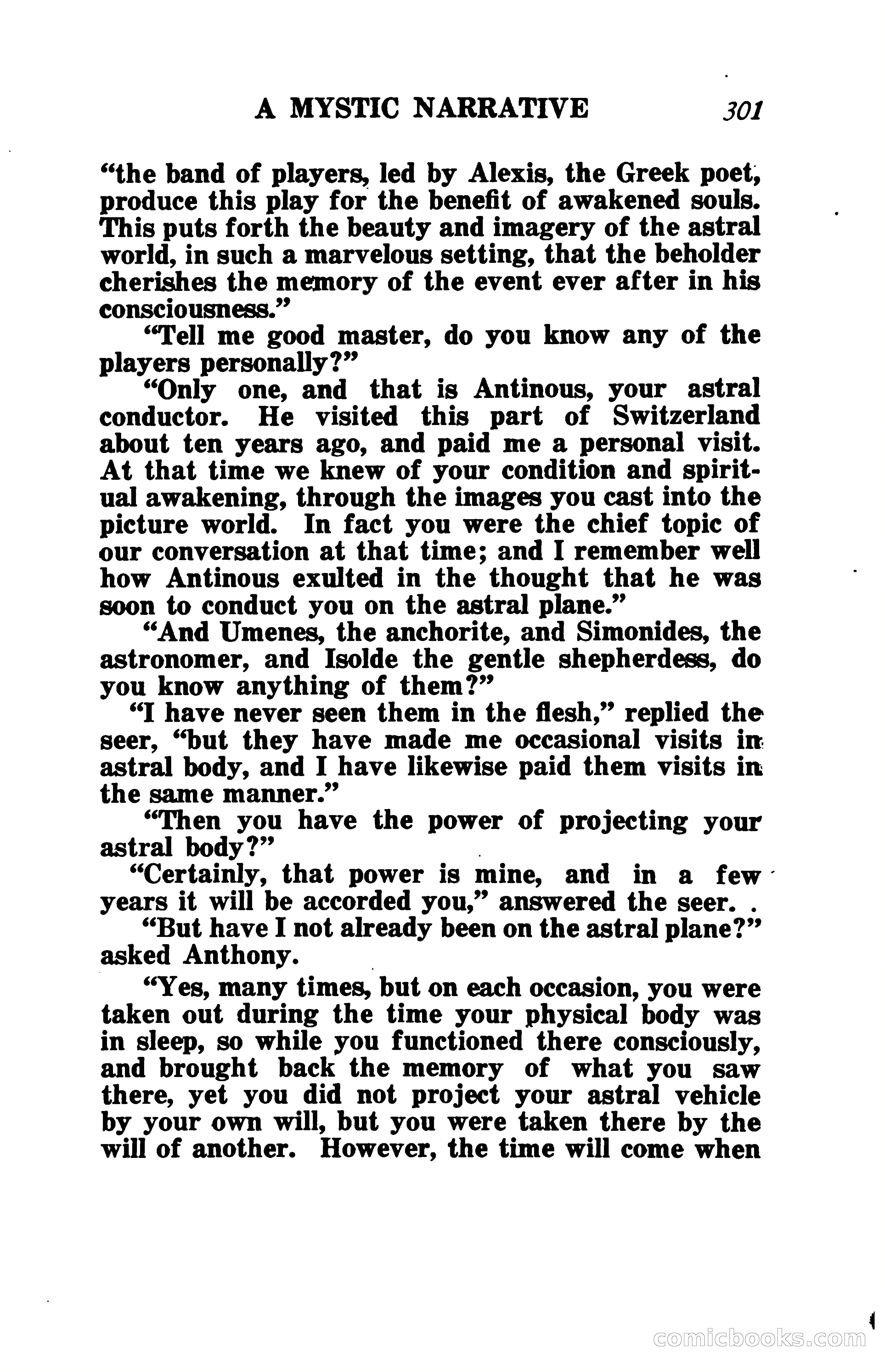 The Shadow of the Astral: A Mystic Narrative — page 308 of 344