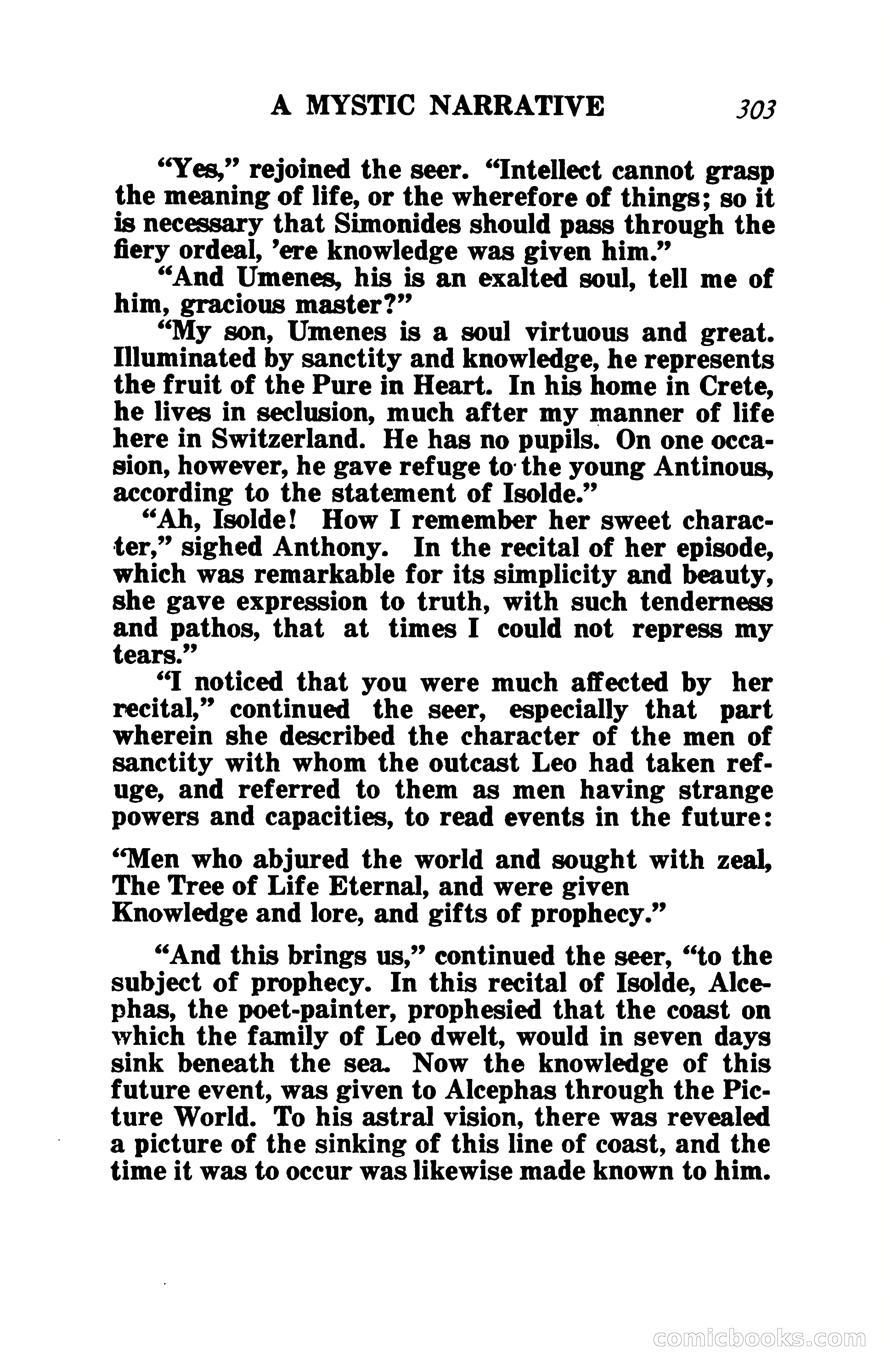 The Shadow of the Astral: A Mystic Narrative — page 310 of 344
