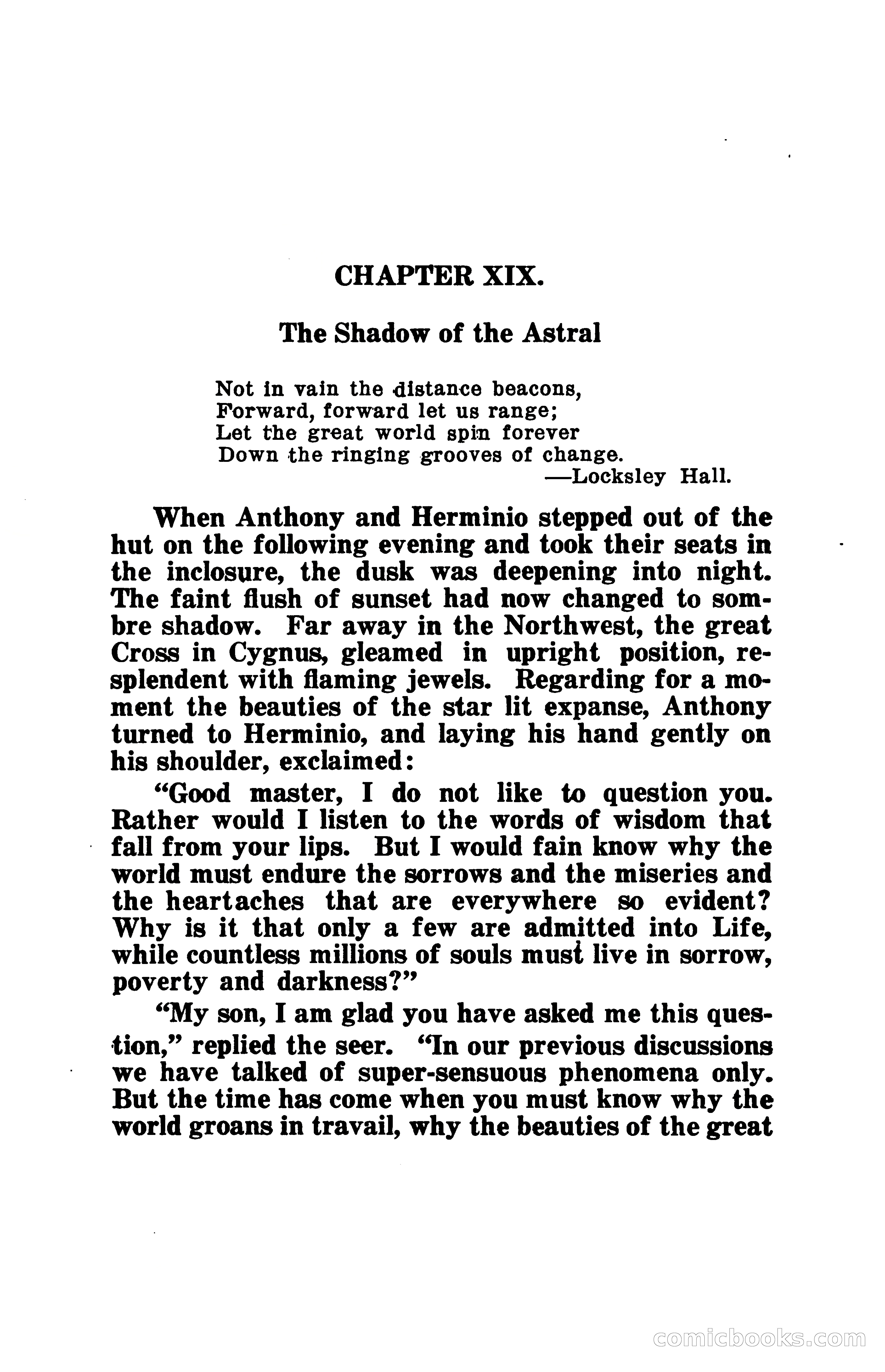 The Shadow of the Astral: A Mystic Narrative — page 316 of 344